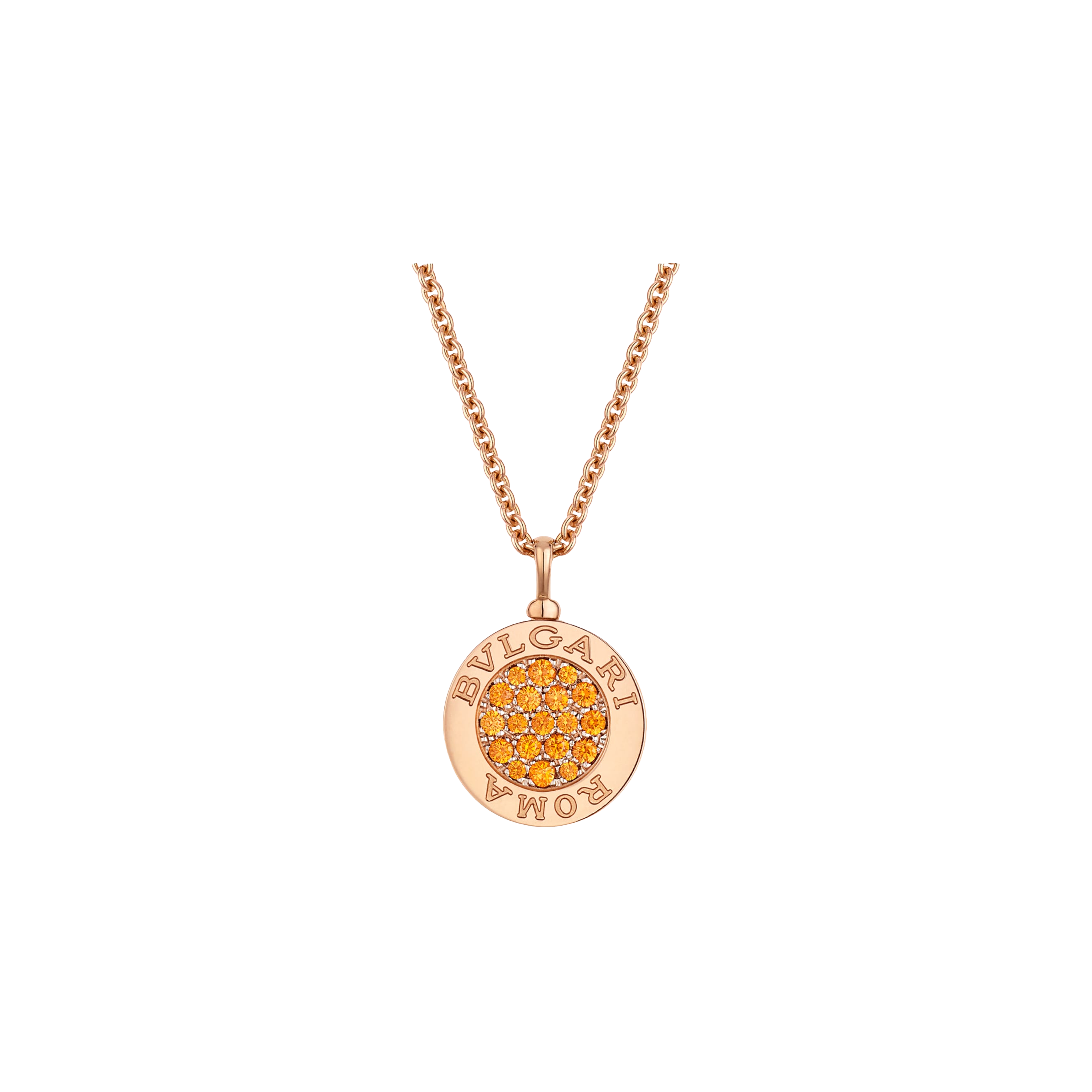Bulgari | COLLANA BVLGARI BVLGARI IN ORO ROSA - RESORT IN EDIZIONE LIMITATA - CL859869 - CL859869 (1)
