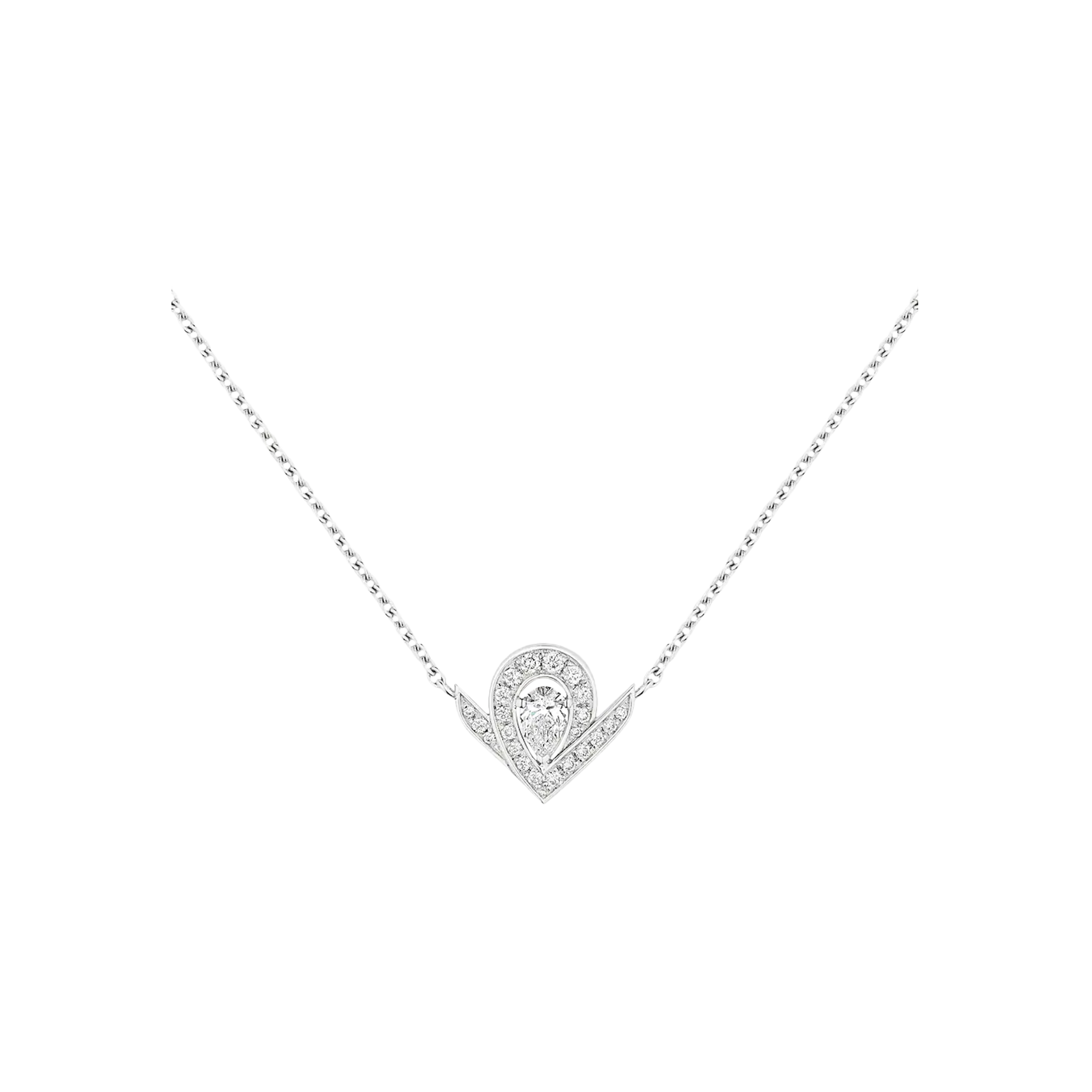 Chaumet | CHAUMET - COLLANA JOS&Eacute;PHINE AIGRETTE IN ORO BIANCO CON DIAMANTI - 085143 - 085143 (1)