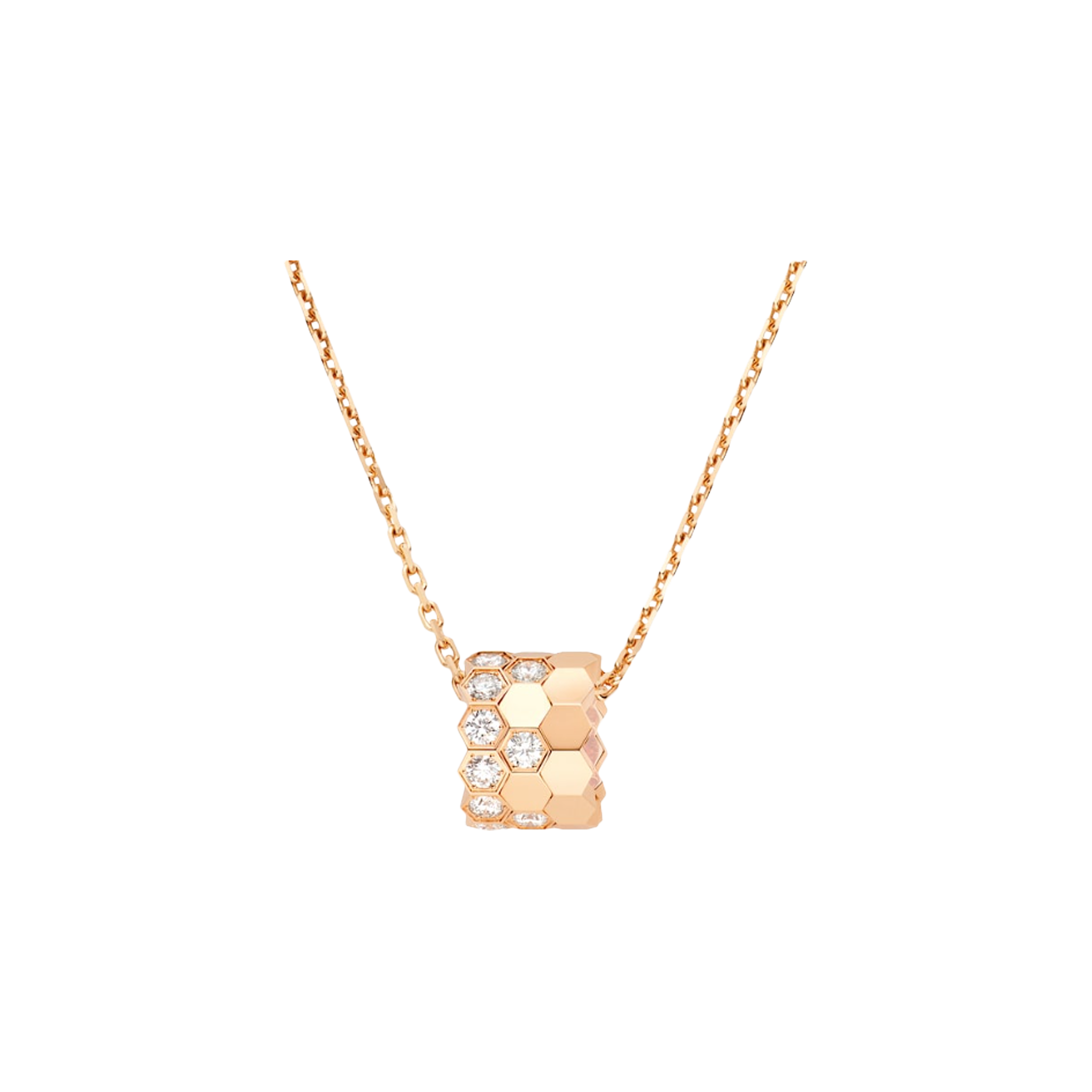 Chaumet | CHAUMET - COLLANA BEE MY LOVE MISURA MEDIA IN ORO ROSA E DIAMANTI - 085420 - 085420 (1)
