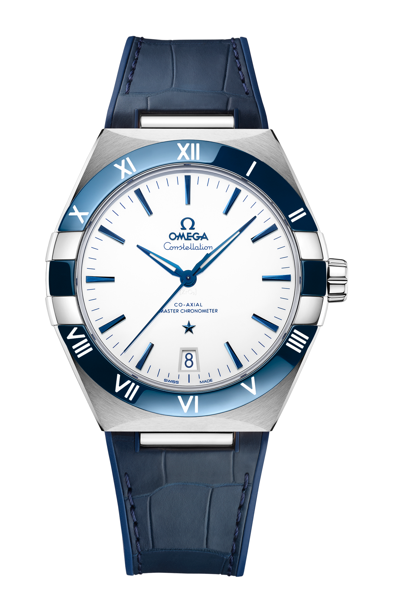 Omega | CONSTELLATION 41 MM, ACCIAIO SU PELLE - 131.33.41.21.04.001 (1)