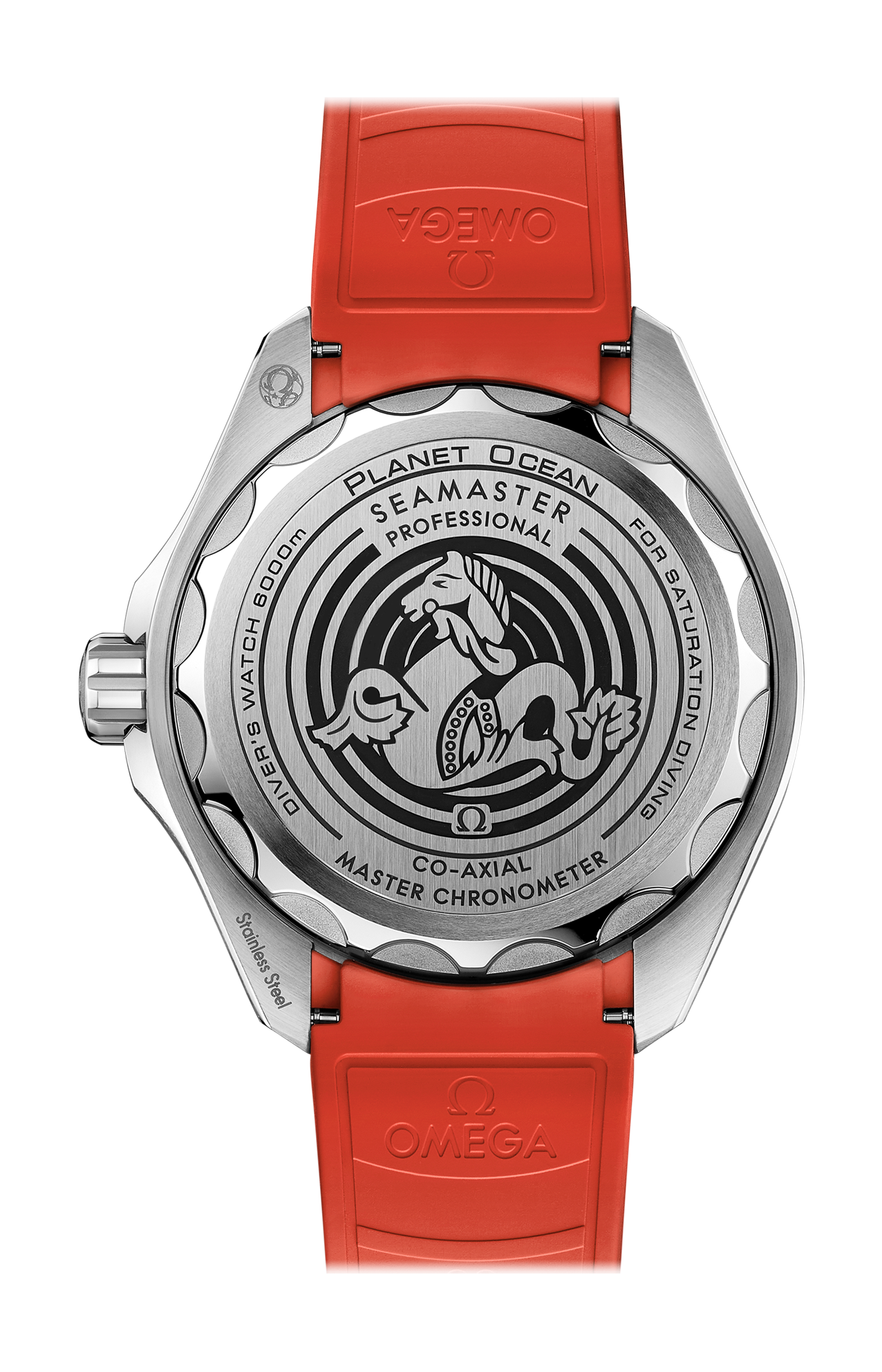 Omega | SEAMASTER PLANET OCEAN 6000M 45,5 MM, O-MEGASTEEL SU CAUCCI&Ugrave; - 215.32.46.21.06.001 (2)