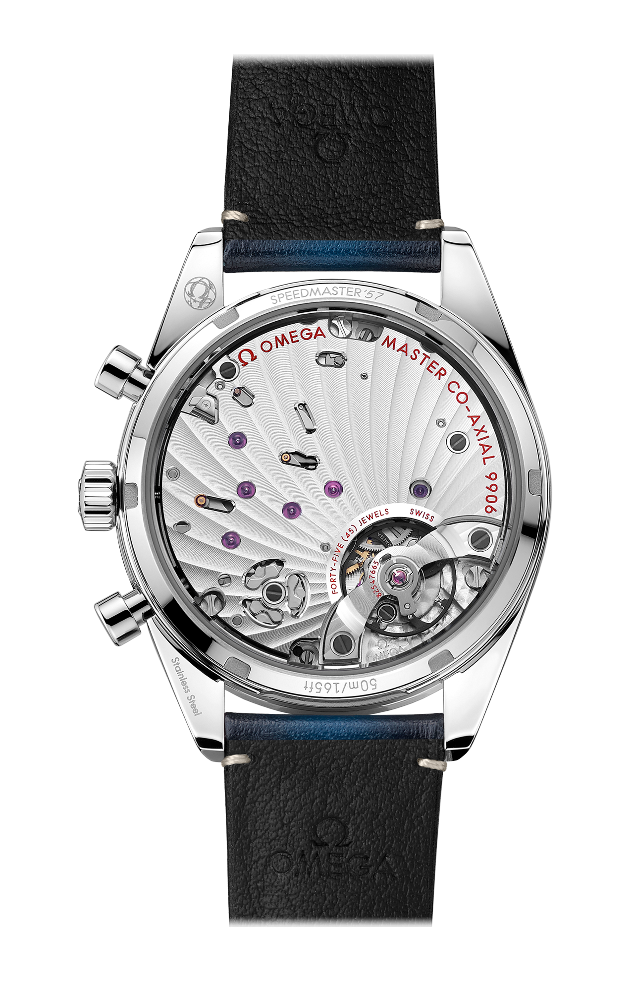 Omega | SPEEDMASTER '57 40,5 MM, ACCIAIO SU PELLE - 332.12.41.51.03.001 (2)