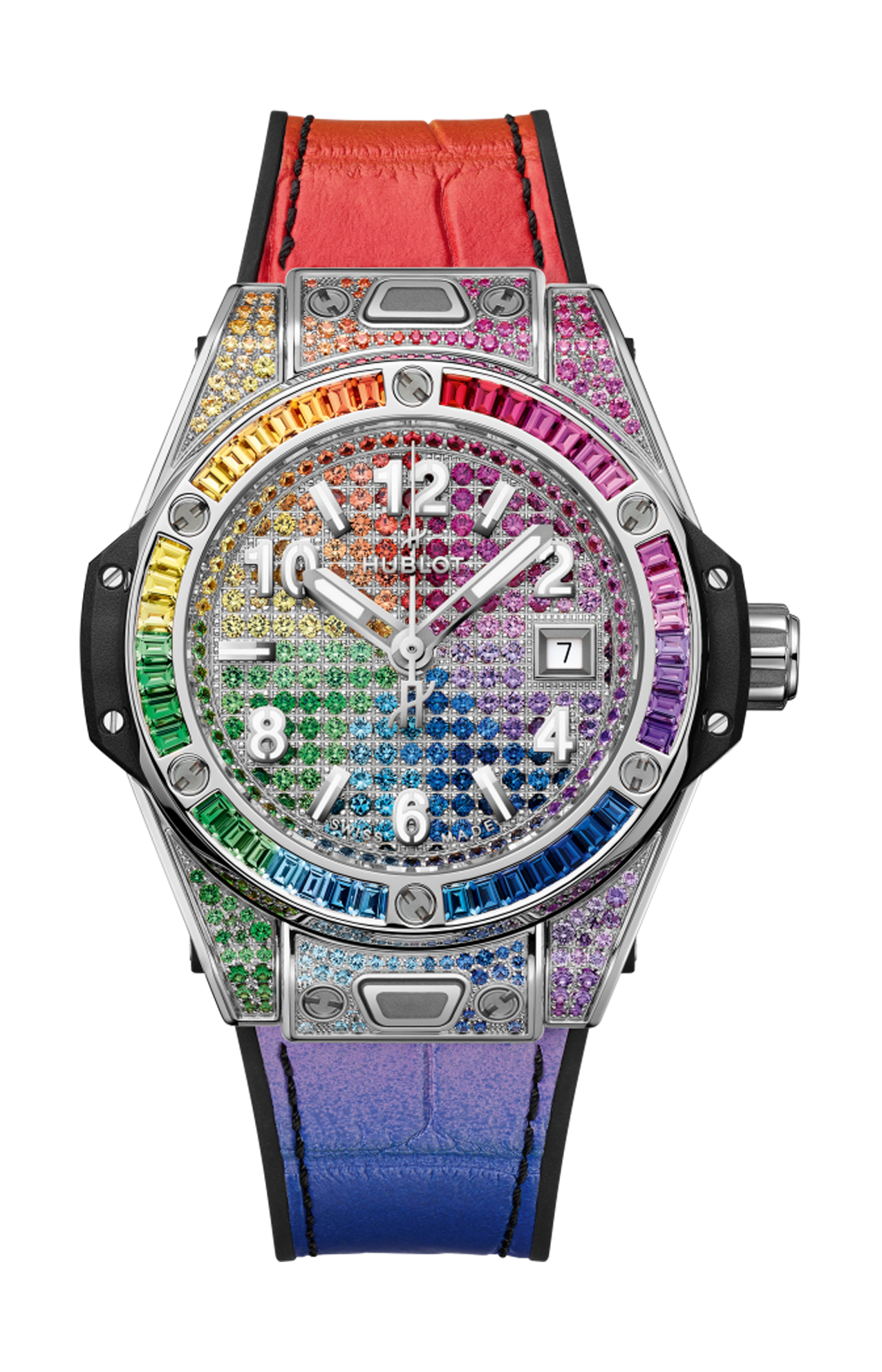 Hublot | BIG BANG ONE CLICK STEEL RAINBOW 33 MM - 485.SX.9900.LR.0999 (1)