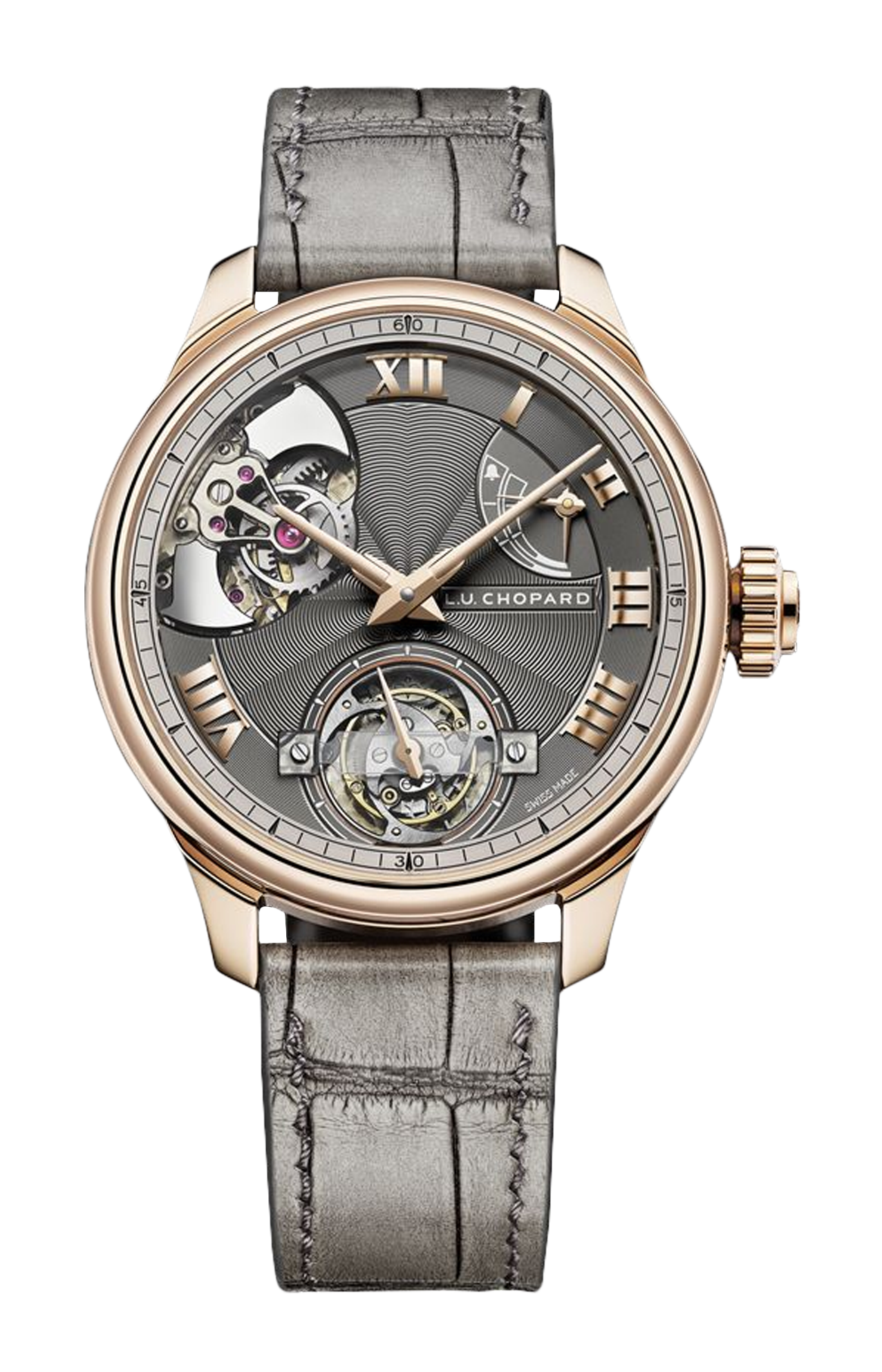 Chopard | L.U.C FULL STRIKE TOURBILLON 42,5 MM, MANUALE, ORO ETICO ROSA - LIMITED EDITION - 161987 (1)