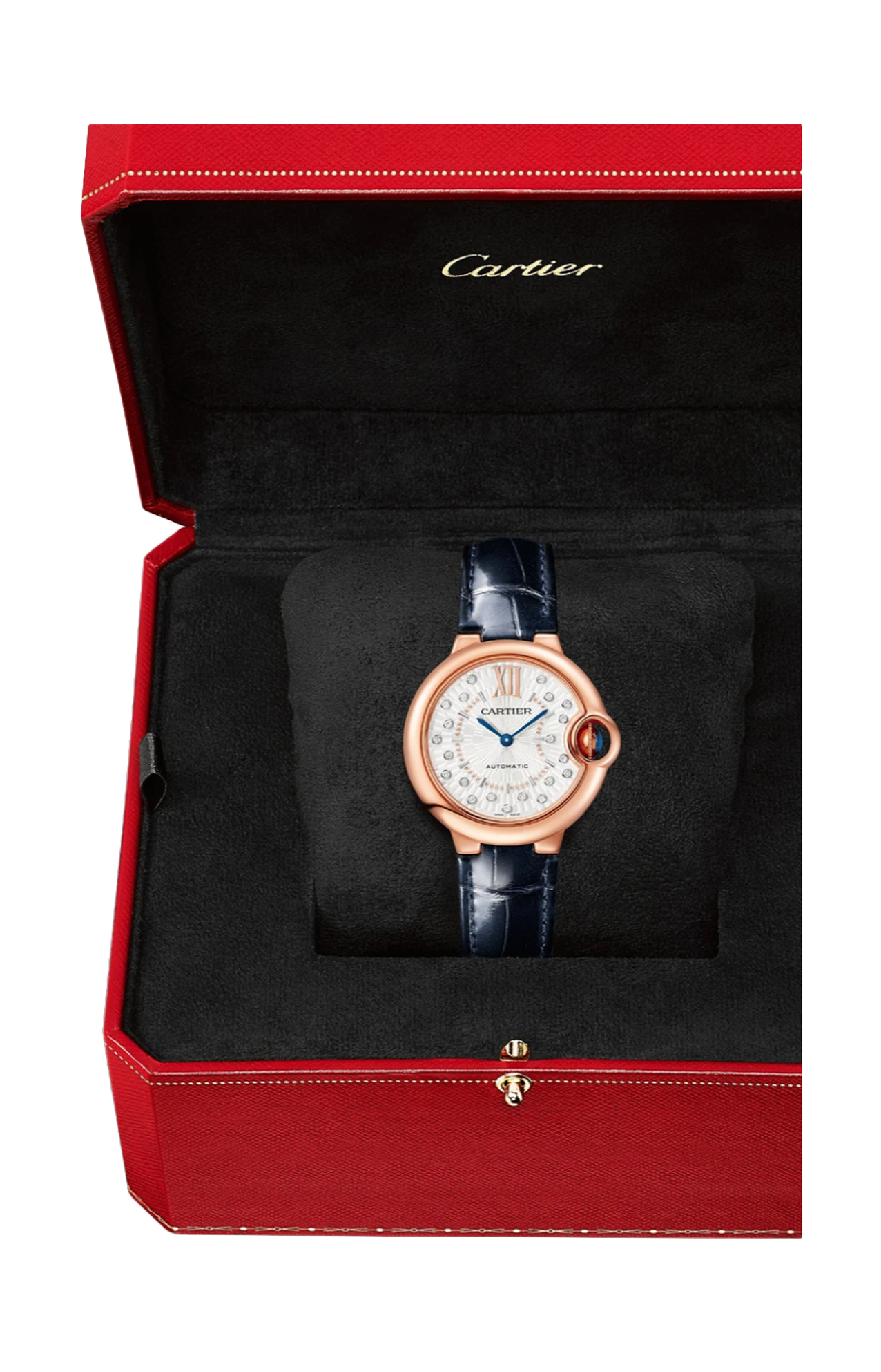 Cartier | BALLON BLEU DE CARTIER 33 MM, AUTOMATICO, ORO ROSA - WGBB0052 (2)