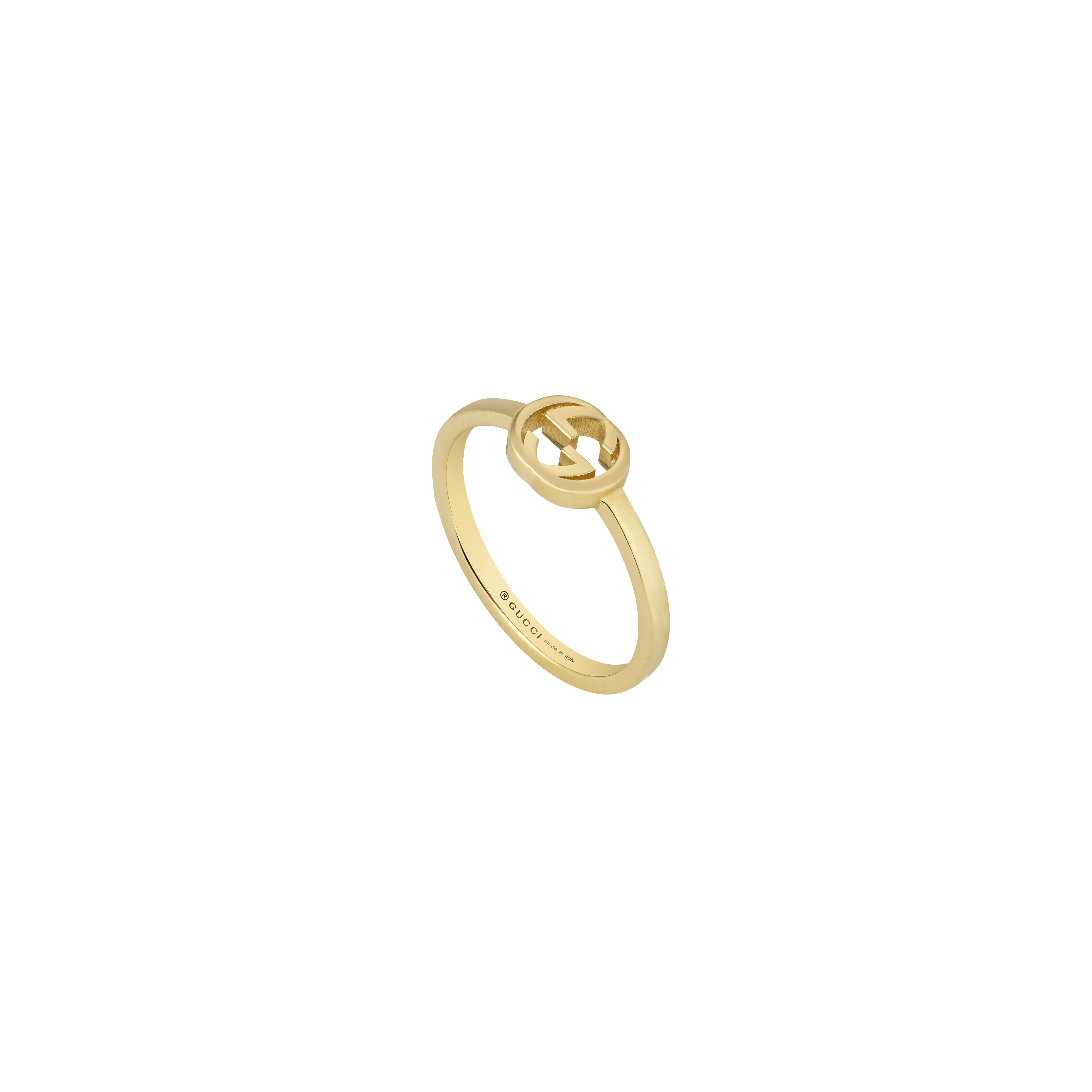 Gucci | ANELLO GUCCI INTERLOCKING  18 CARATI - YBC679115001 (1)