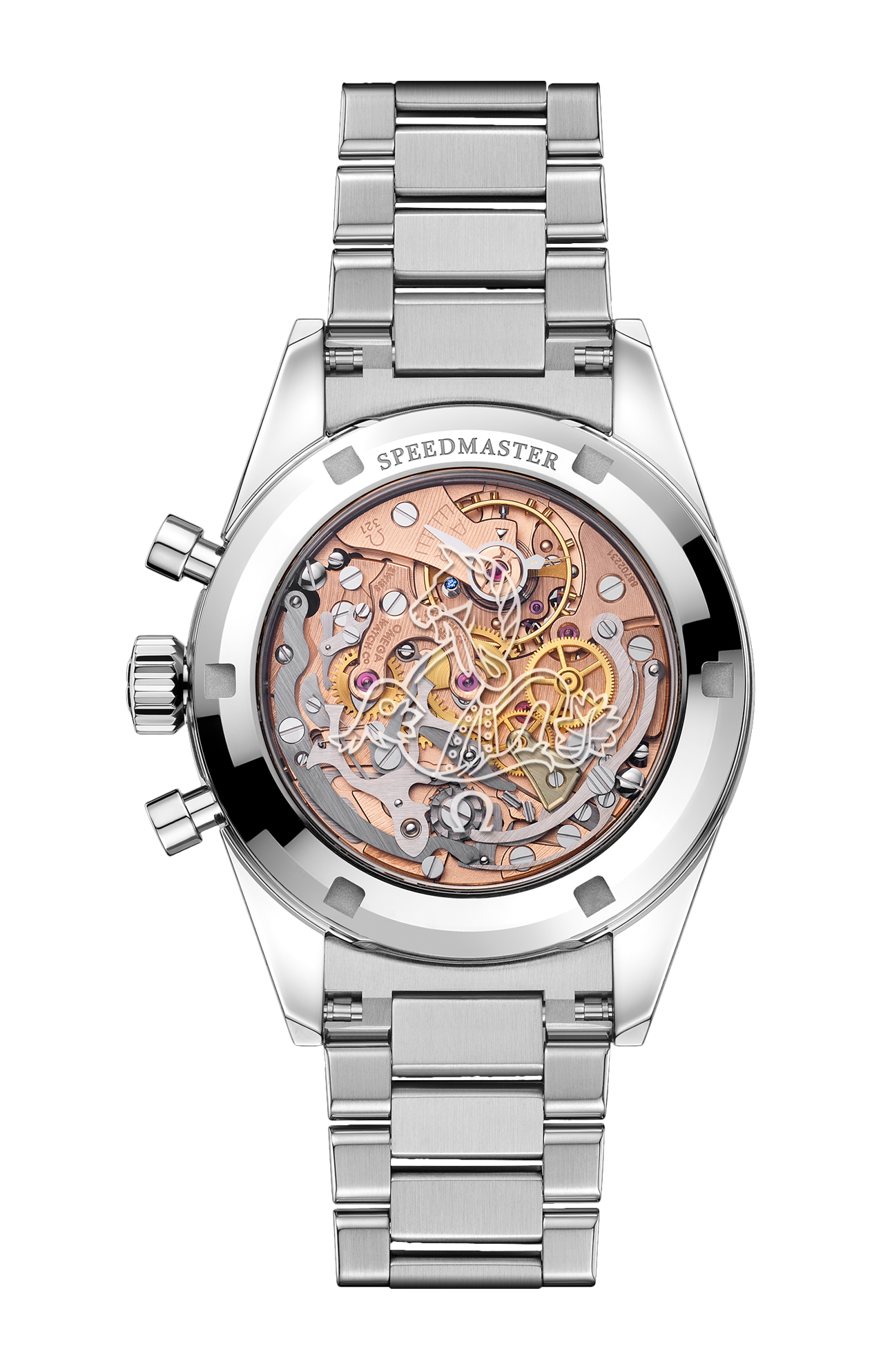 Omega | SPEEDMASTER CALIBRO 321 38,6 MM, ORO CANOPUS GOLD&trade; SU ORO CANOPUS GOLD&trade; - 311.50.39.30.01.001 (2)