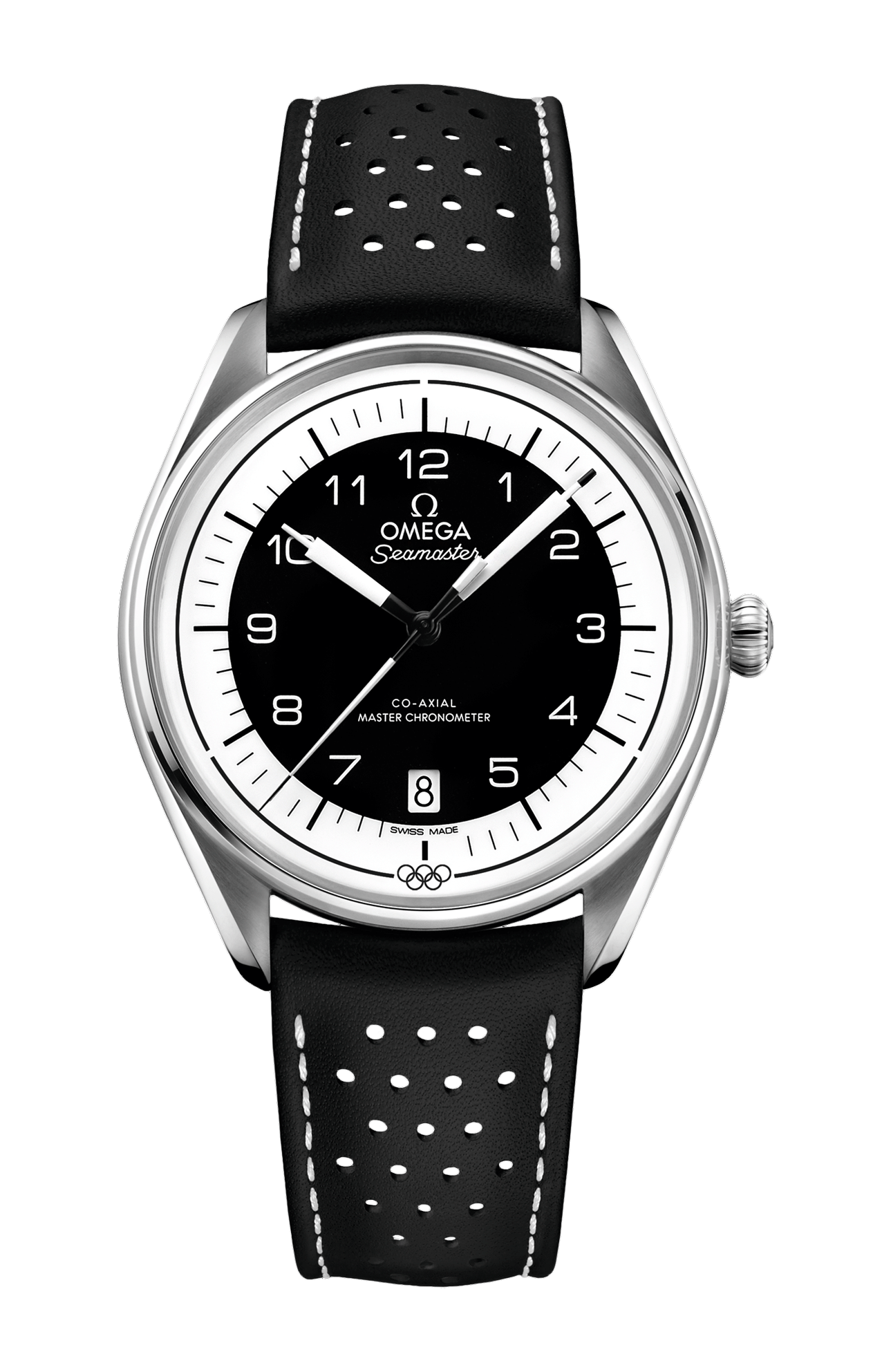 Omega | SEAMASTER OLYMPIC OFFICIAL TIMEKEEPER 39,5 MM, ACCIAIO SU PELLE - LIMITED EDITION - 522.32.40.20.01.003 (1)
