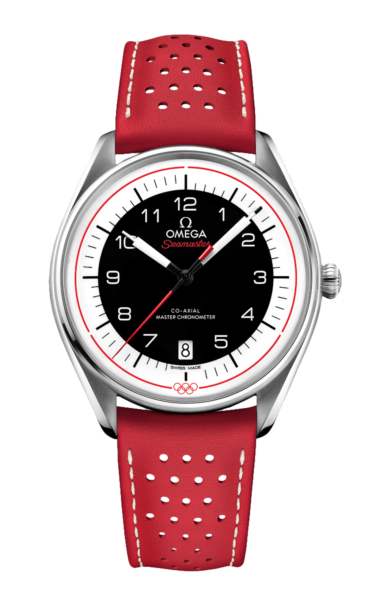 Omega | SEAMASTER OLYMPIC OFFICIAL TIMEKEEPER 39,5 MM, ACCIAIO SU PELLE - LIMITED EDITION - 522.32.40.20.01.004 (1)