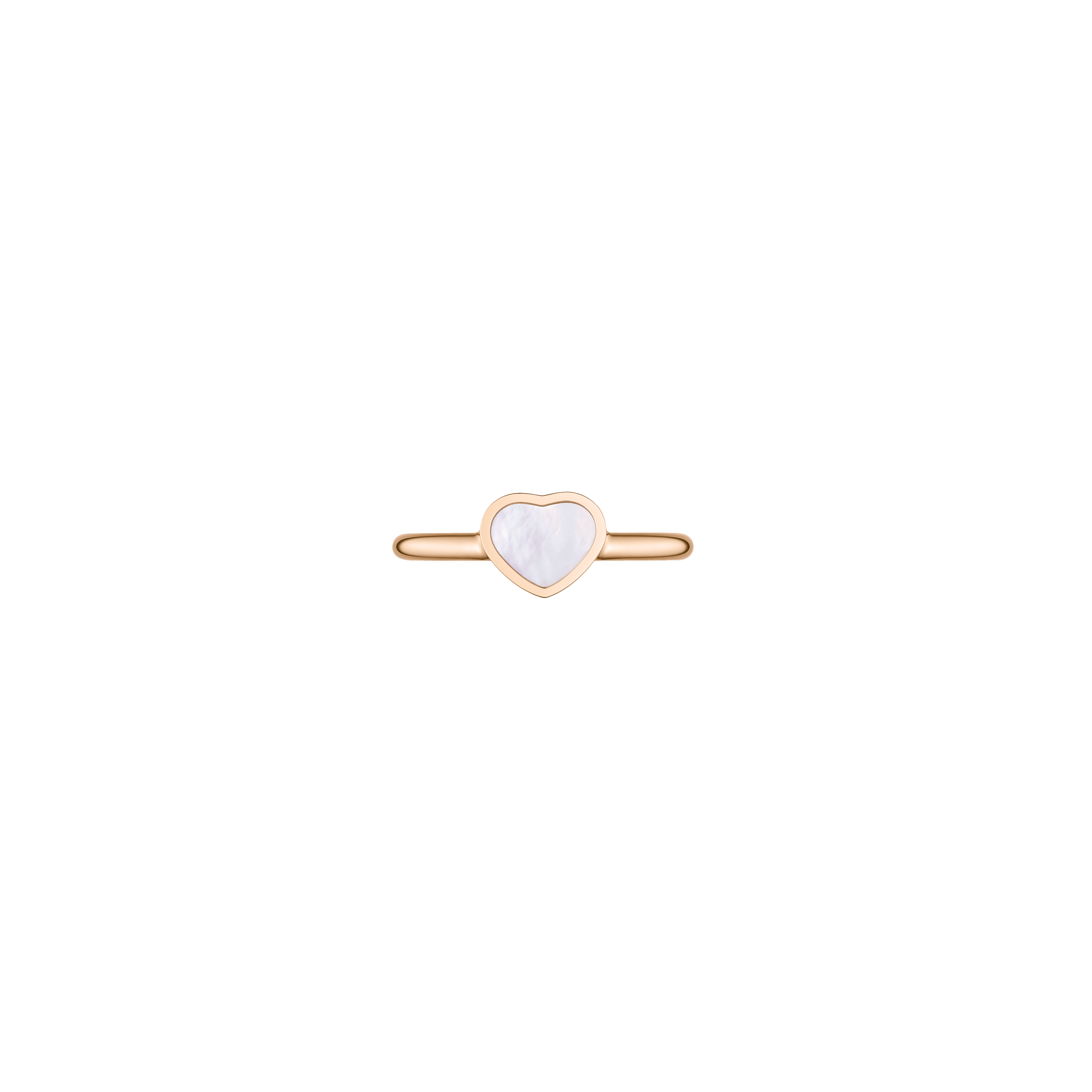 Chopard | CHOPARD - ANELLO MY HAPPY HEARTS IN ORO ROSA ETICO, MADREPERLA - 82A086-5300 - 82A086 (2)