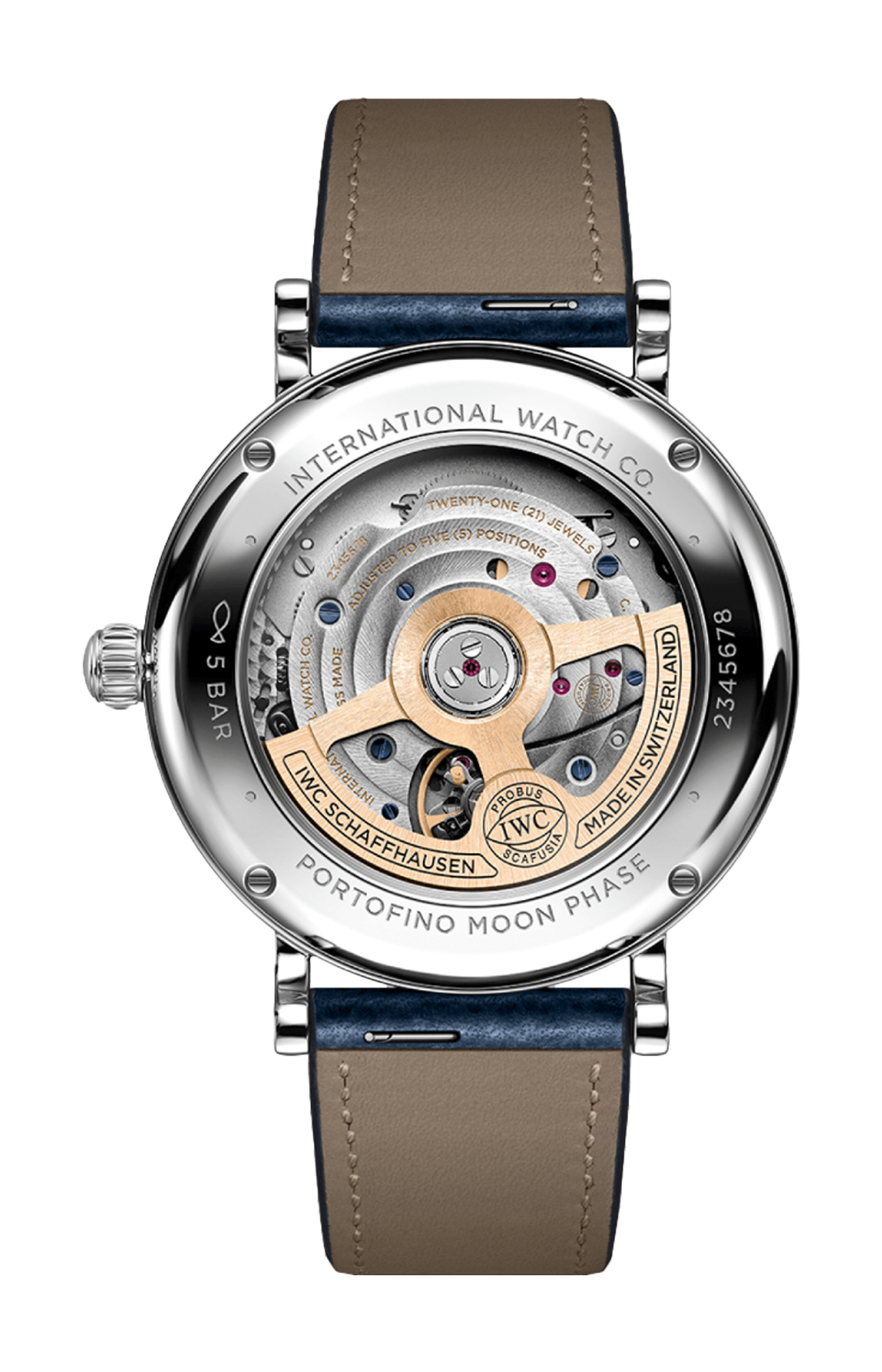 Iwc Schaffhausen | PORTOFINO AUTOMATIC MOON PHASE 37 - IW659601 (2)