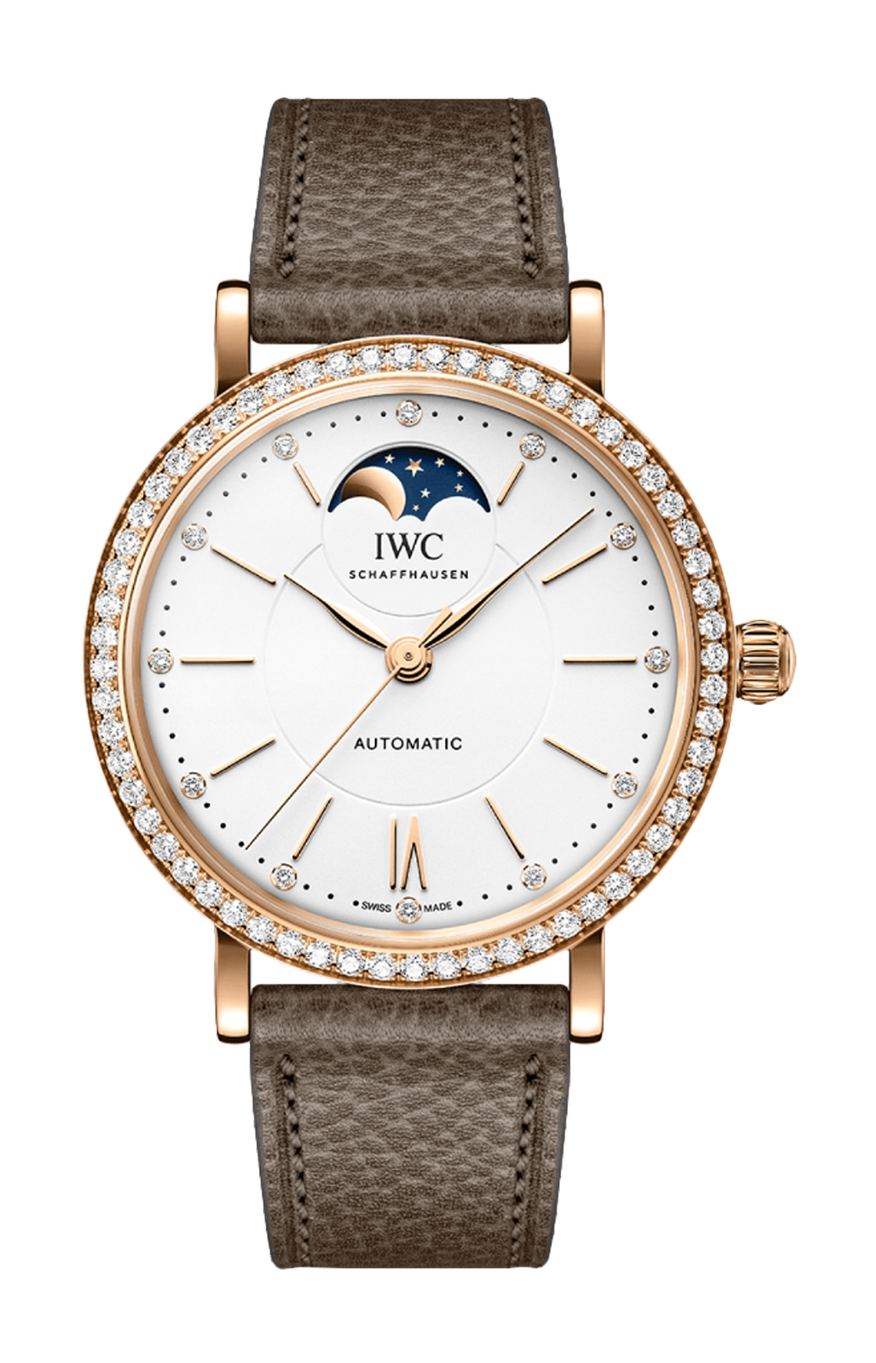 Iwc Schaffhausen | PORTOFINO AUTOMATIC MOON PHASE 37 - IW659602 (1)