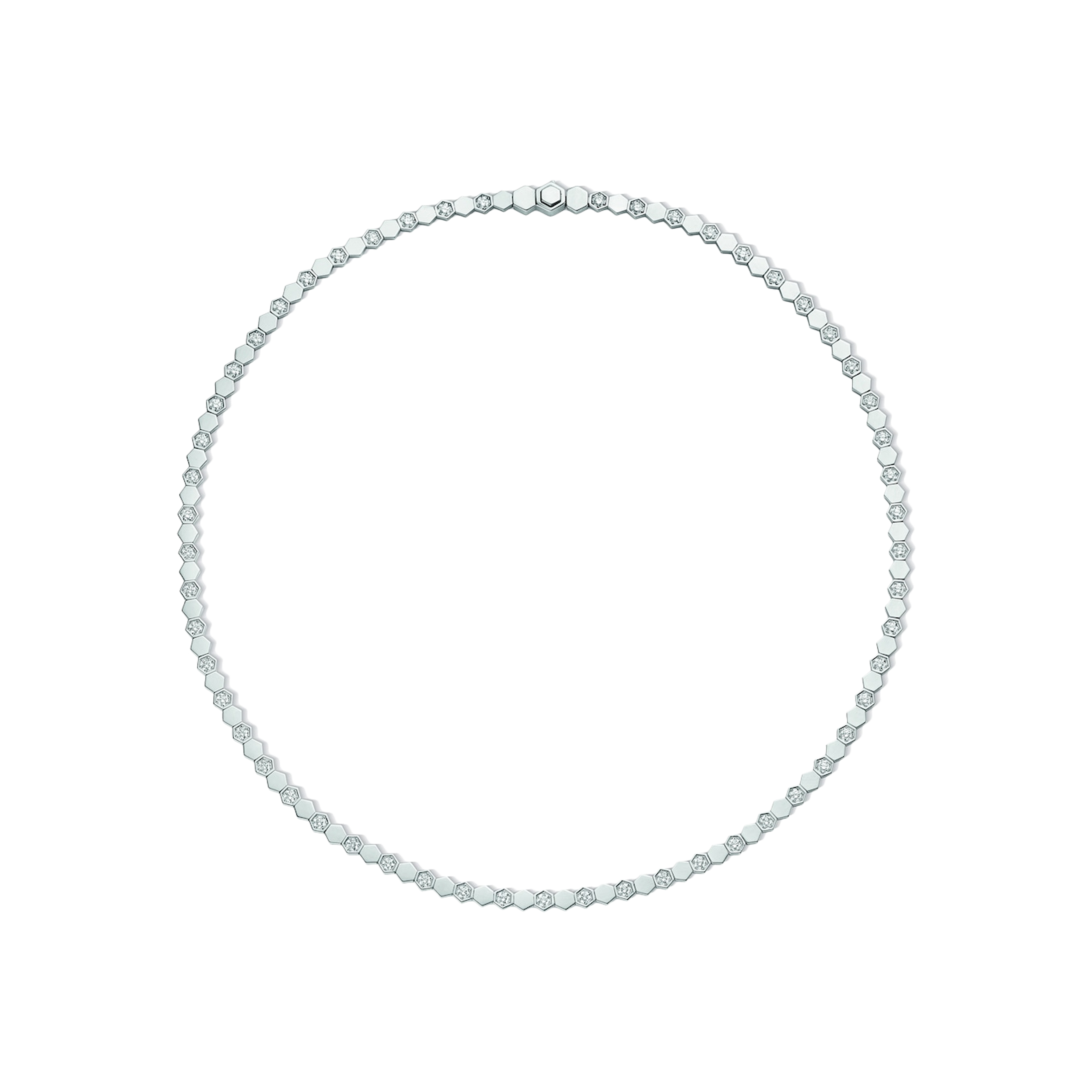 Chaumet | CHAUMET - COLLANA BEE MY LOVE IN ORO BIANCO E SEMI-PAV&Eacute; DI DIAMANTI  - 083986 - 083986 (2)