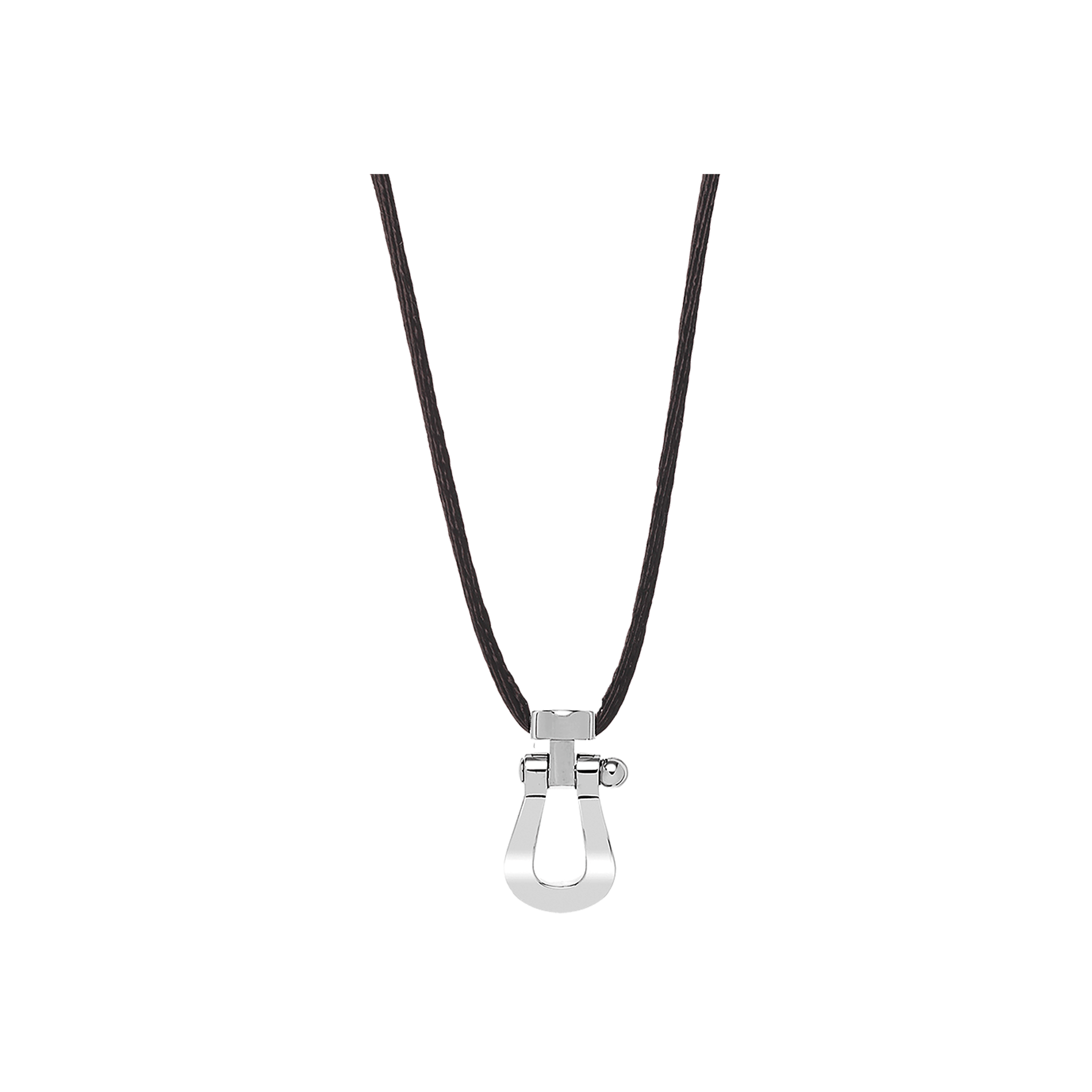 Fred | COLLANA FORCE 10 MODELLO GRANDE IN ORO BIANCO - 3B0204 - 3B0204 (1)