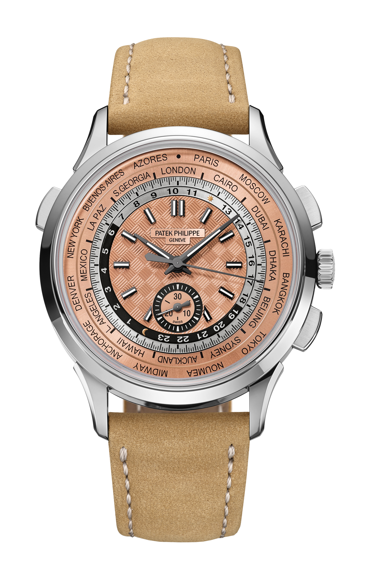 Patek Philippe | COMPLICAZIONI ORA UNIVERSALE, CRONOGRAFO FLYBACK, CARICA AUTOMATICA - 5935A-001 (1)