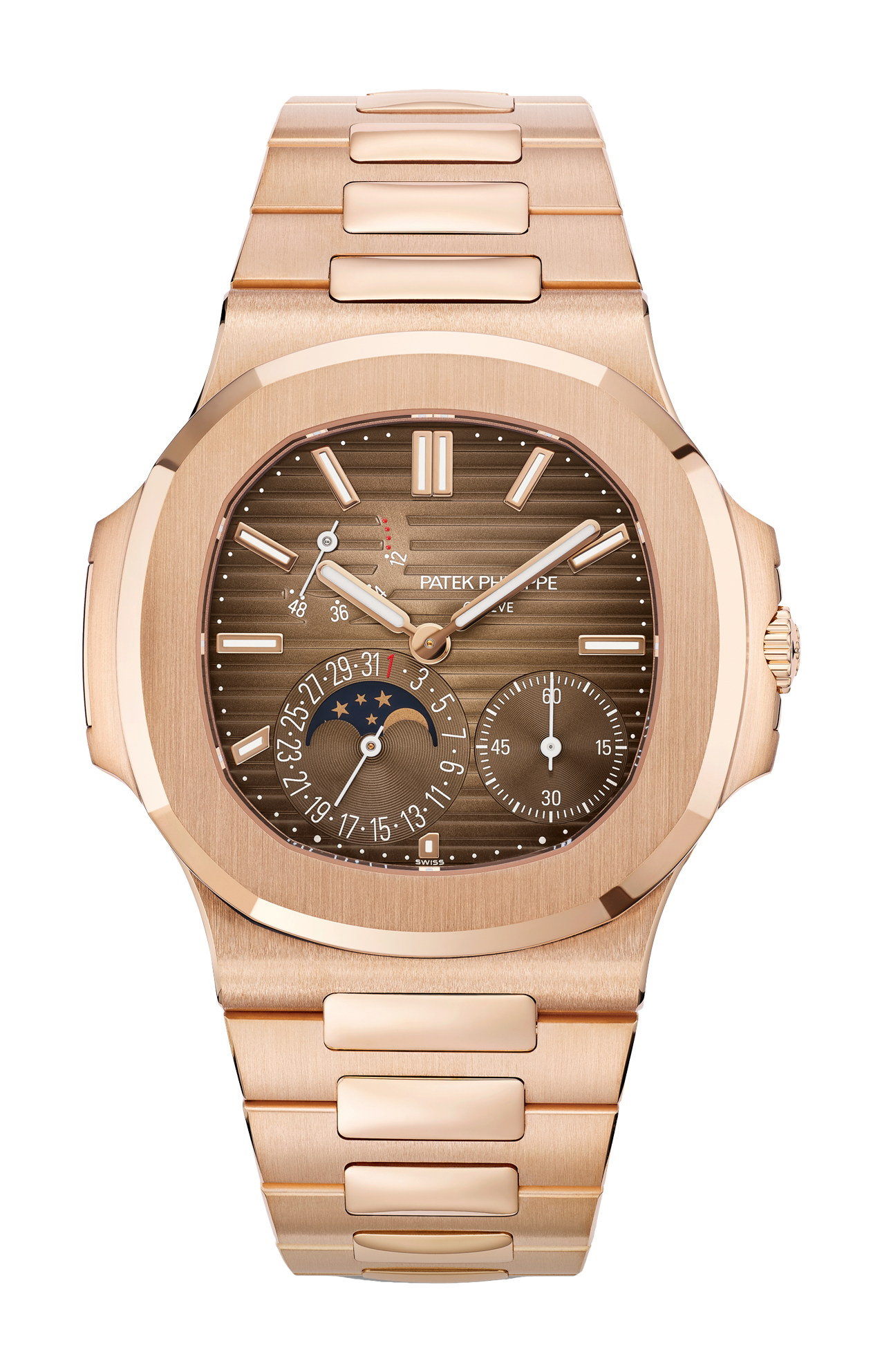 Patek Philippe | NAUTILUS FASI LUNARI, CARICA AUTOMATICA - 5712/1R-001 (1)