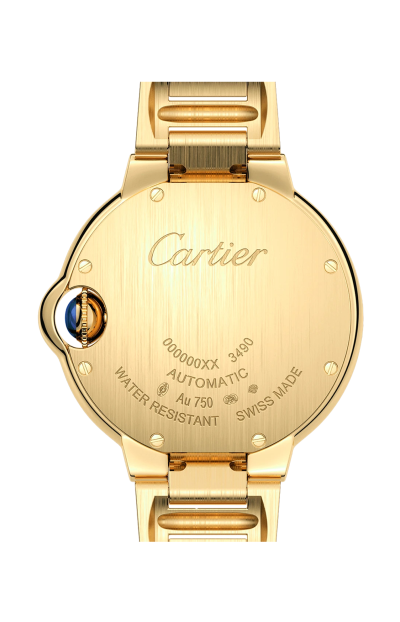 Cartier | BALLON BLEU DE CARTIER, ORO GIALLO, DIAMANTI, AUTOMATICO - WJBB0069 (2)