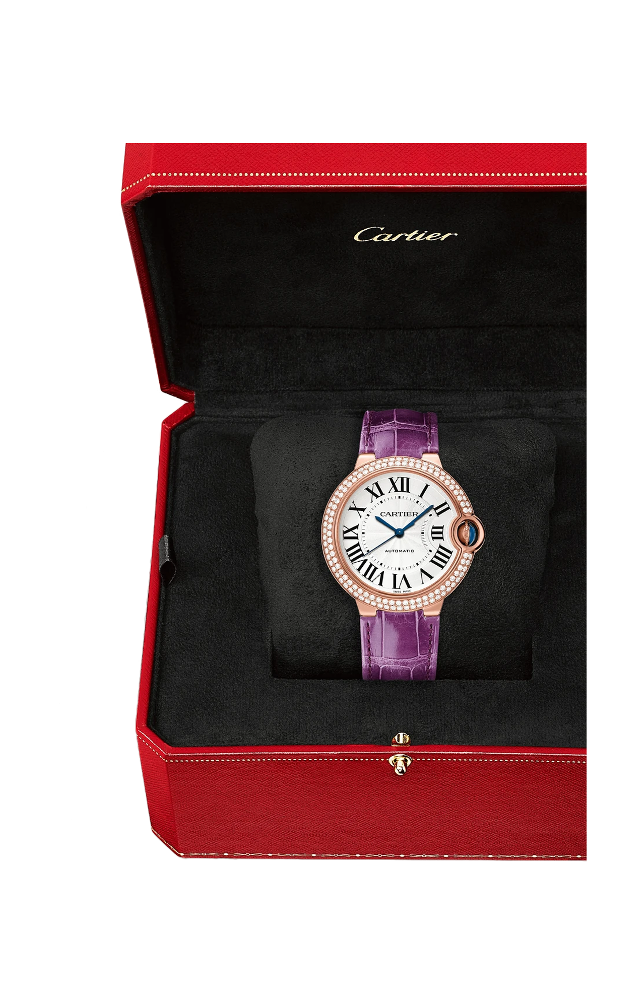 Cartier | BALLON BLEU DE CARTIER 36 MM, AUTOMATICO, ORO ROSA, DIAMANTI - WJBB0050 (3)