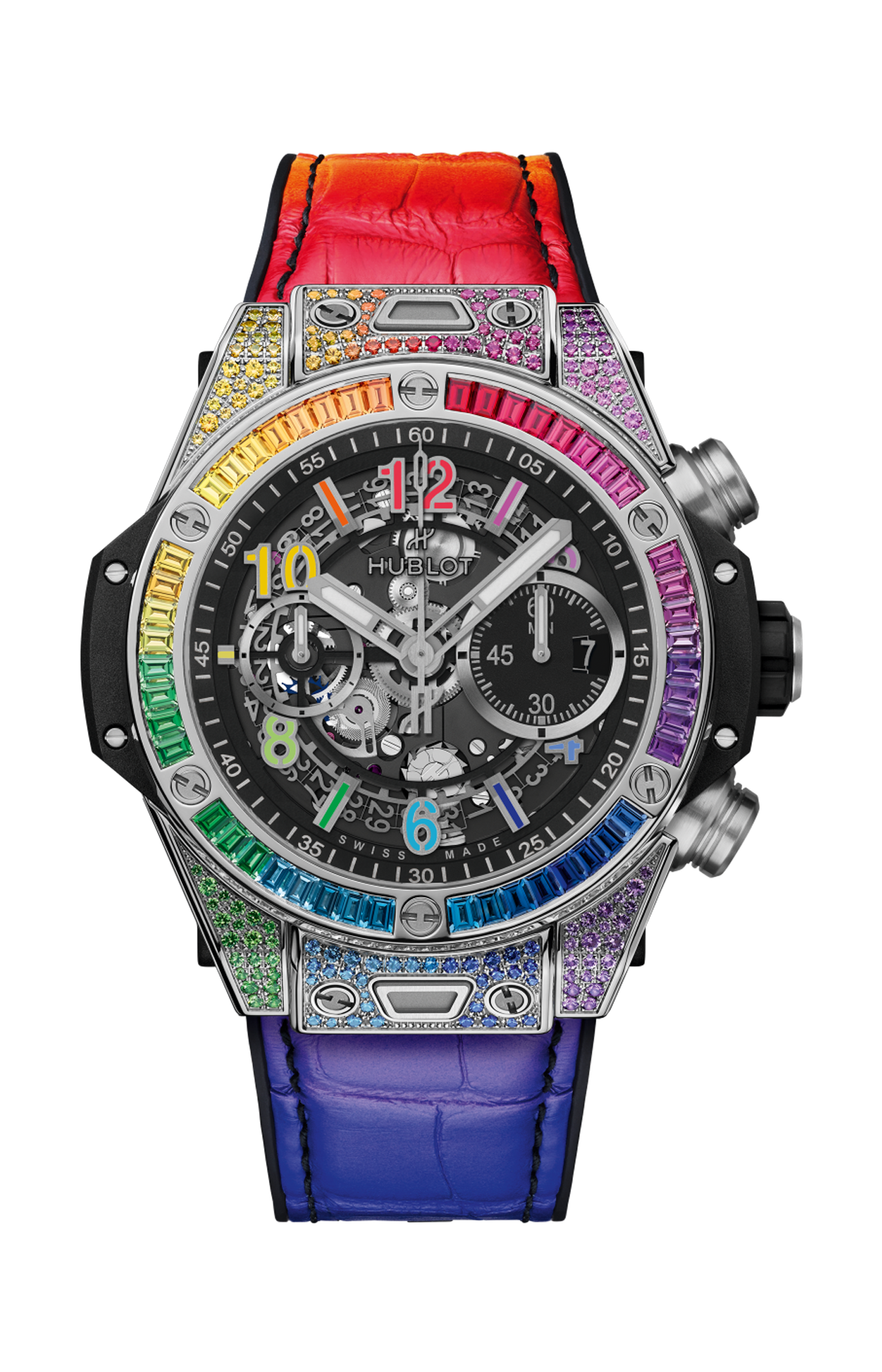 Hublot | BIG BANG UNICO TITANIUM RAINBOW 44 MM - 421.NX.1117.LR.0999 (1)
