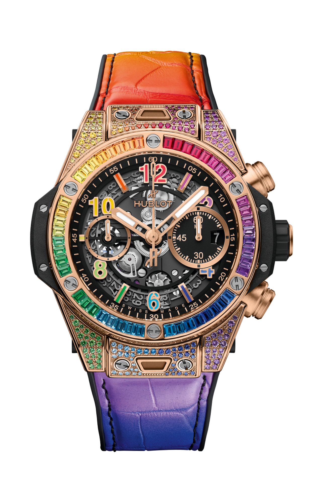 Hublot | BIG BANG UNICO KING GOLD RAINBOW 42 MM - 441.OX.1118.LR.0999 (1)