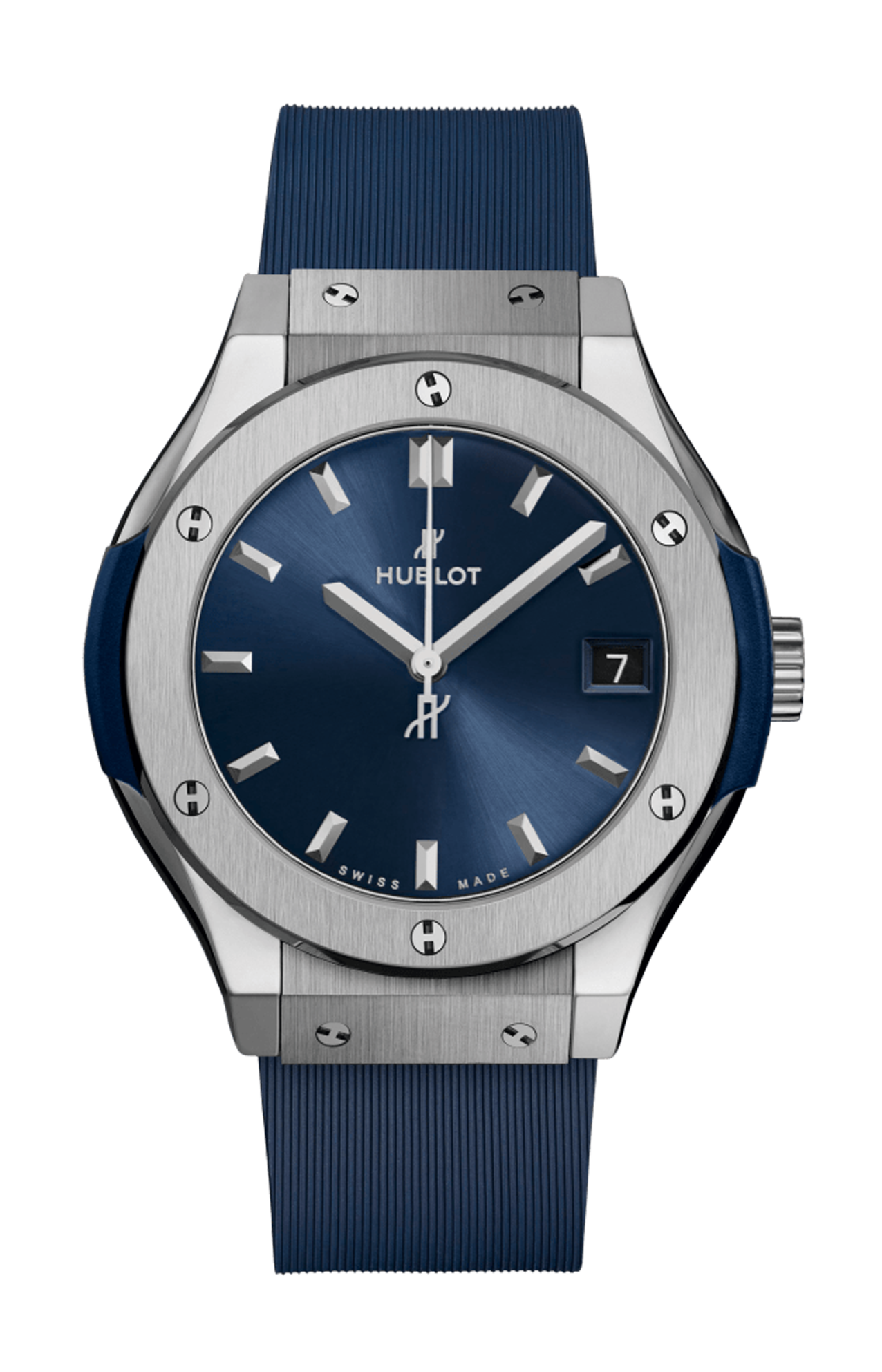 Hublot | CLASSIC FUSION TITANIUM BLUE 33 MM - 581.NX.7170.RX (1)