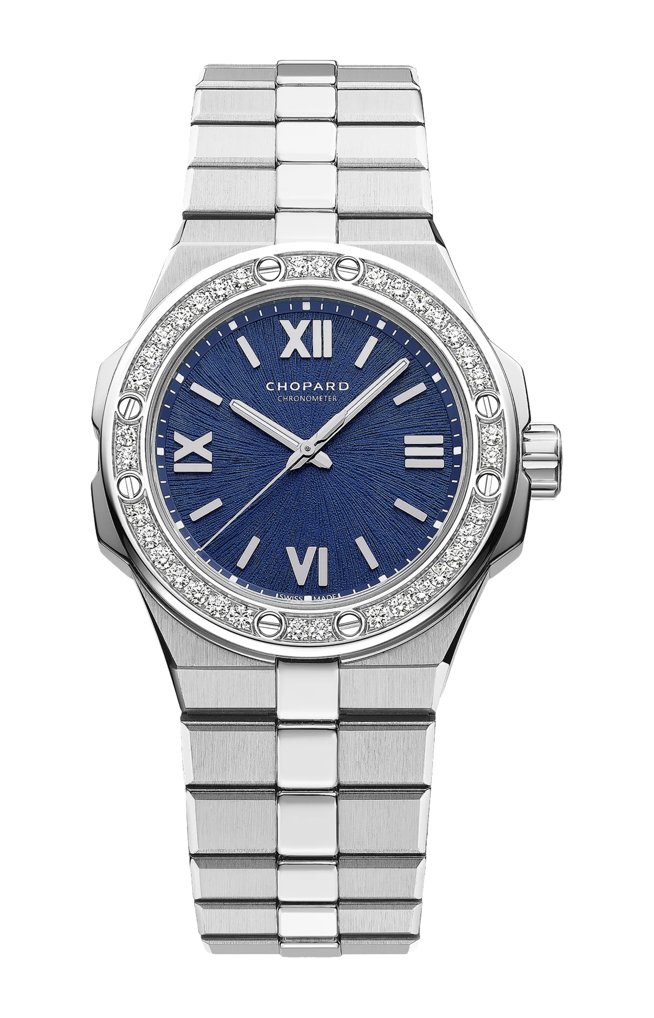 Chopard | ALPINE EAGLE 33 MM, AUTOMATICO, LUCENT STEEL&trade;, DIAMANTI - 298617 (1)