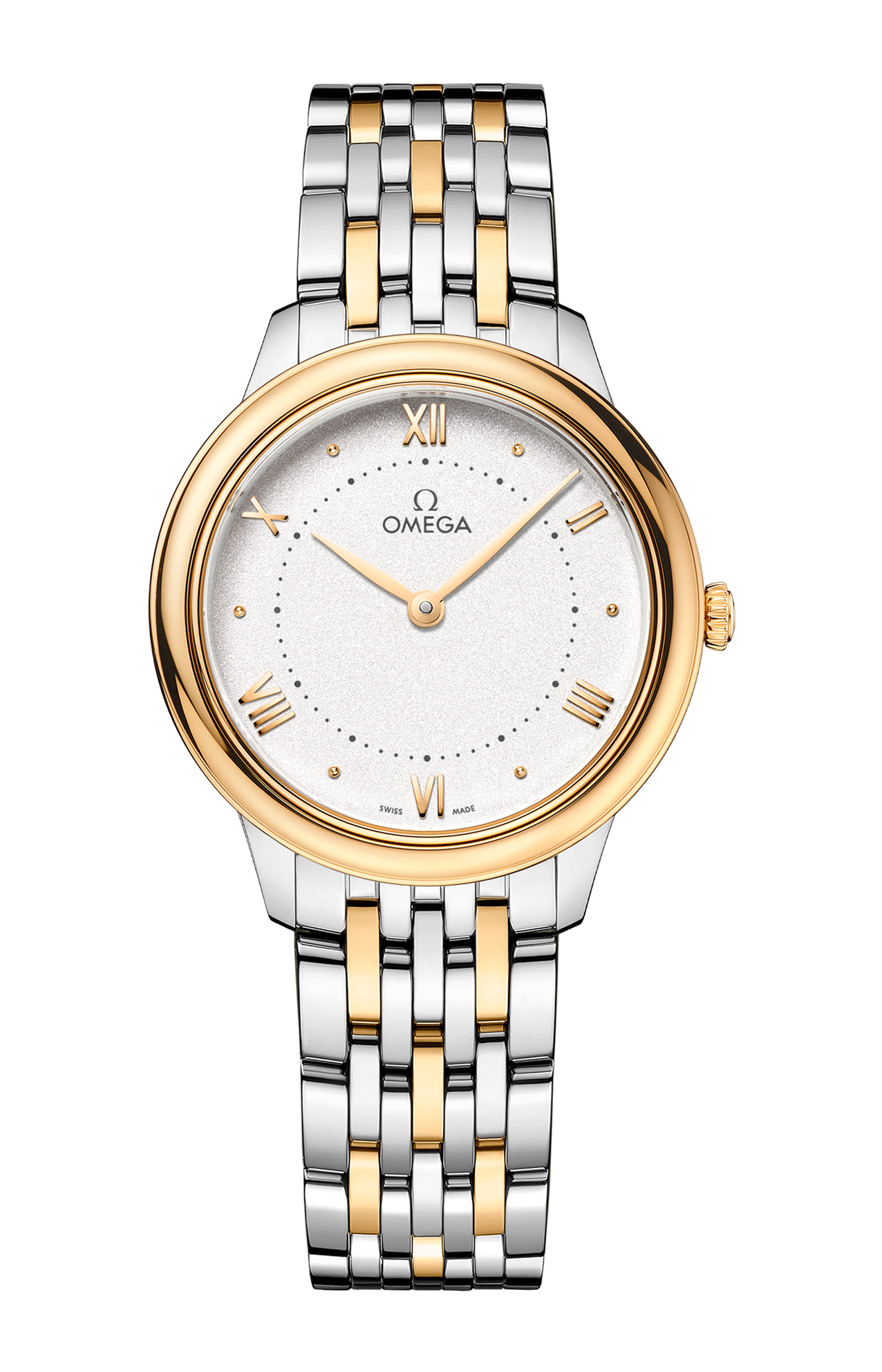 Omega | DE VILLE PRESTIGE 30 MM, ACCIAIO-ORO GIALLO SU ACCIAIO-ORO GIALLO - 434.20.30.60.02.002 (1)