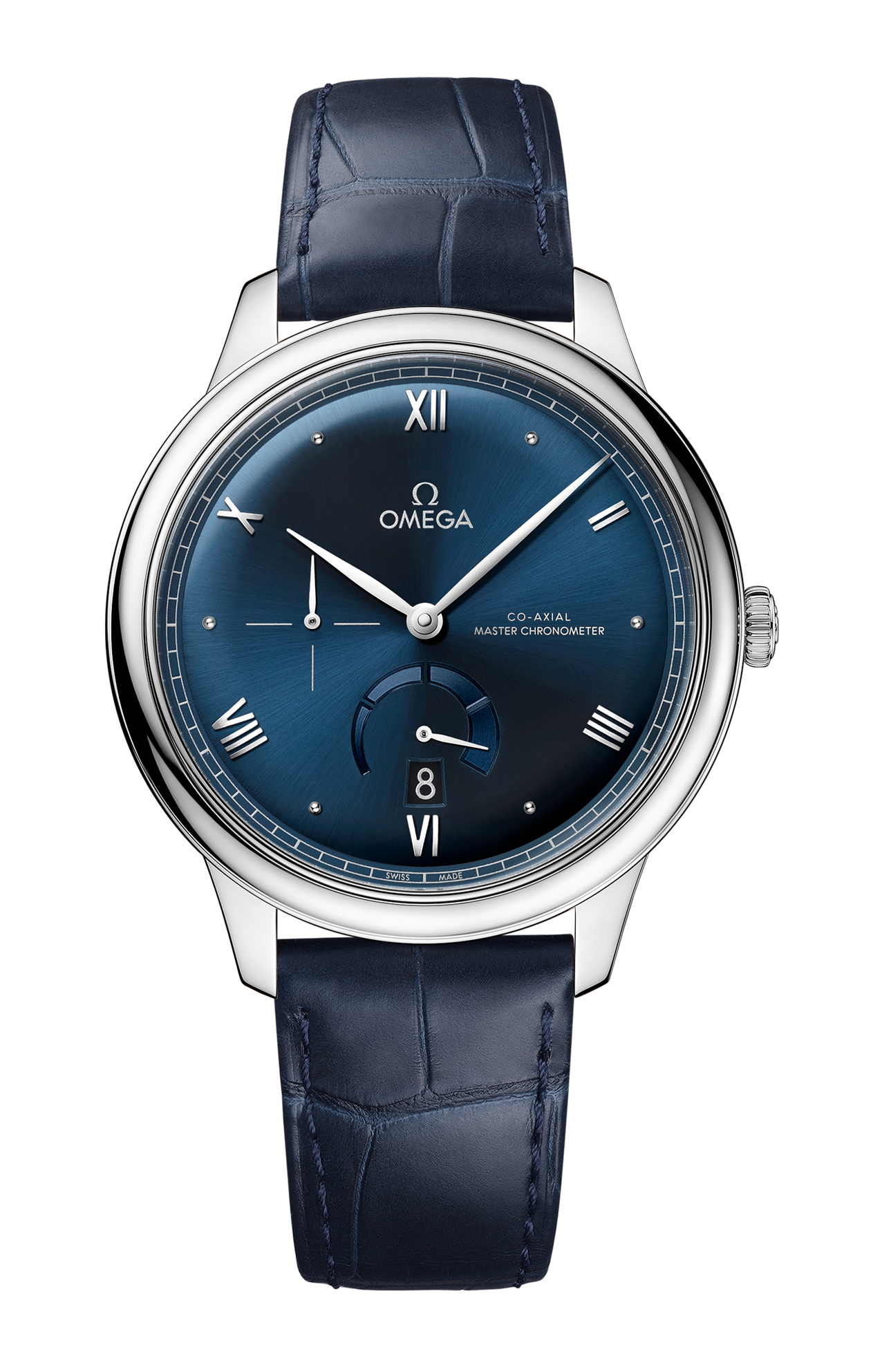 Omega | DE VILLE PRESTIGE 41 MM, ACCIAIO SU PELLE - 434.13.41.21.03.002 (1)
