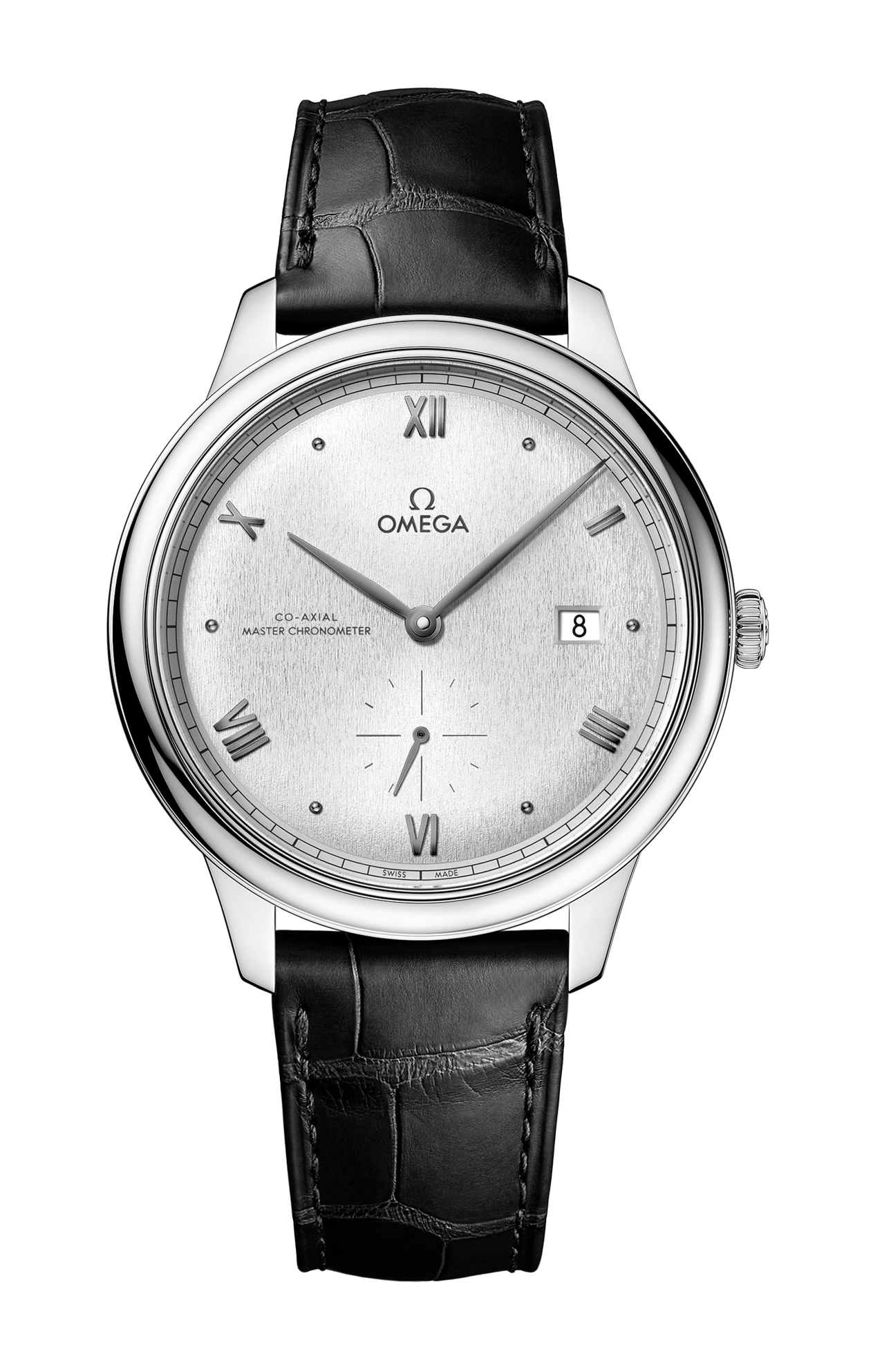 Omega | DE VILLE PRESTIGE 41 MM, ACCIAIO SU PELLE - 434.13.41.20.02.001 (1)