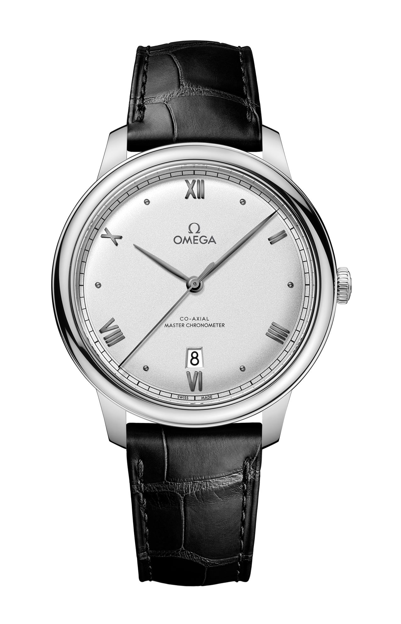 Omega | DE VILLE PRESTIGE 40 MM, ACCIAIO SU PELLE - 434.13.40.20.02.001 (1)