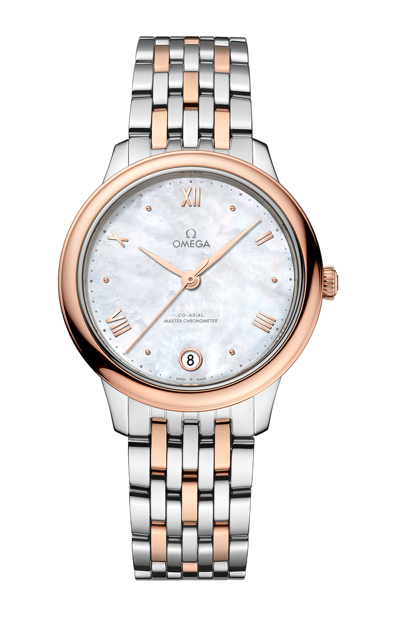 Omega | DE VILLE PRESTIGE 34 MM, ACCIAIO-ORO SEDNA&trade; SU ACCIAIO-ORO SEDNA&trade; - 434.20.34.20.05.001 (1)