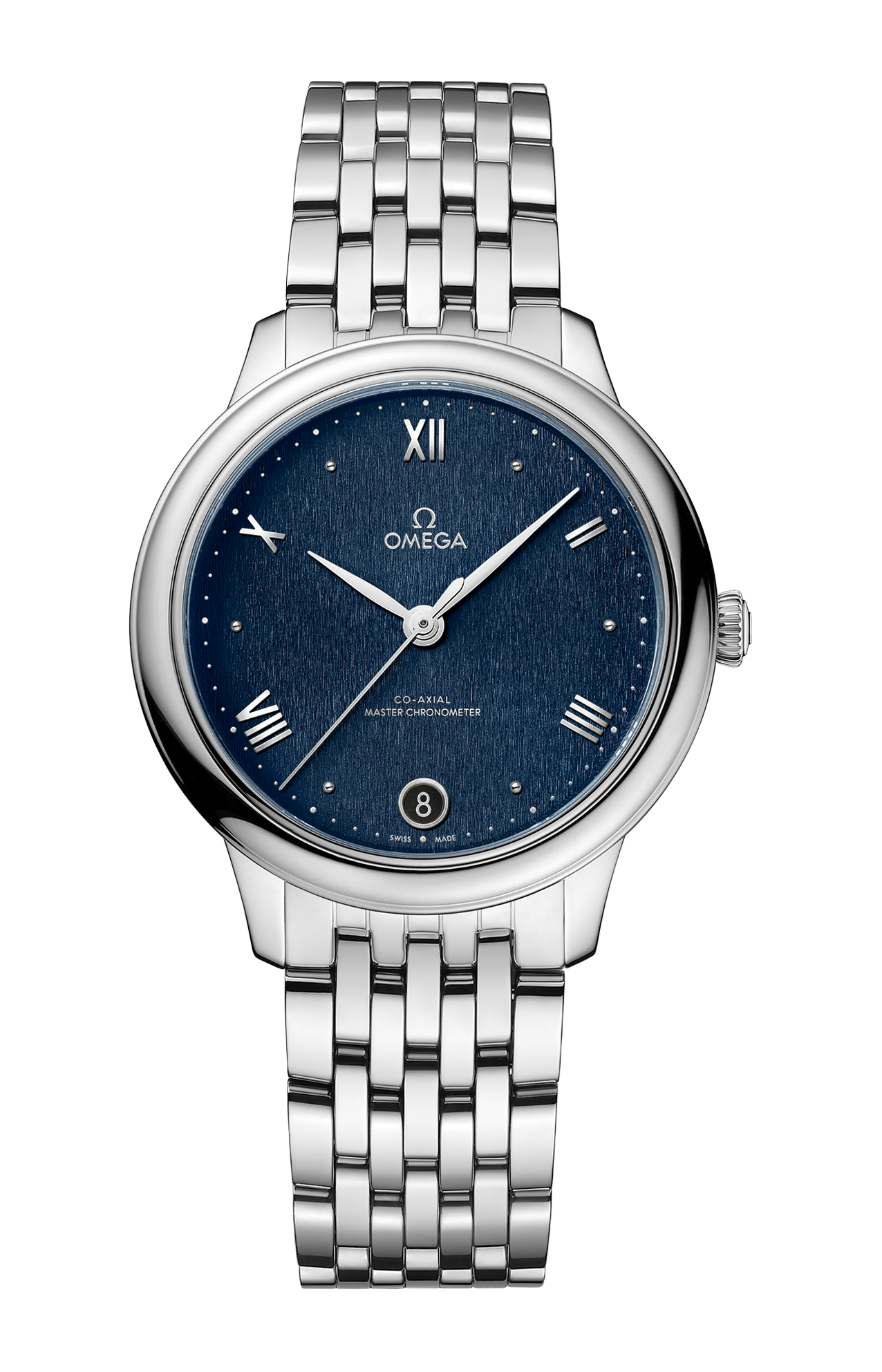 Omega | DE VILLE PRESTIGE 34 MM, ACCIAIO SU ACCIAIO - 434.10.34.20.03.002 (1)