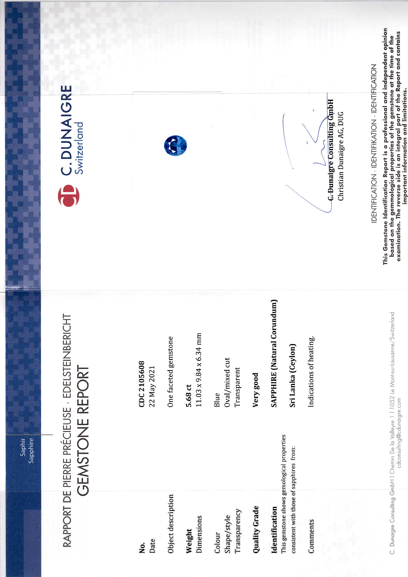 Bartorelli Italian Jewels | ANELLO ROSETTA IN ORO BIANCO CON ZAFFIRO E DIAMANTI - 326-CONT-AN (3)