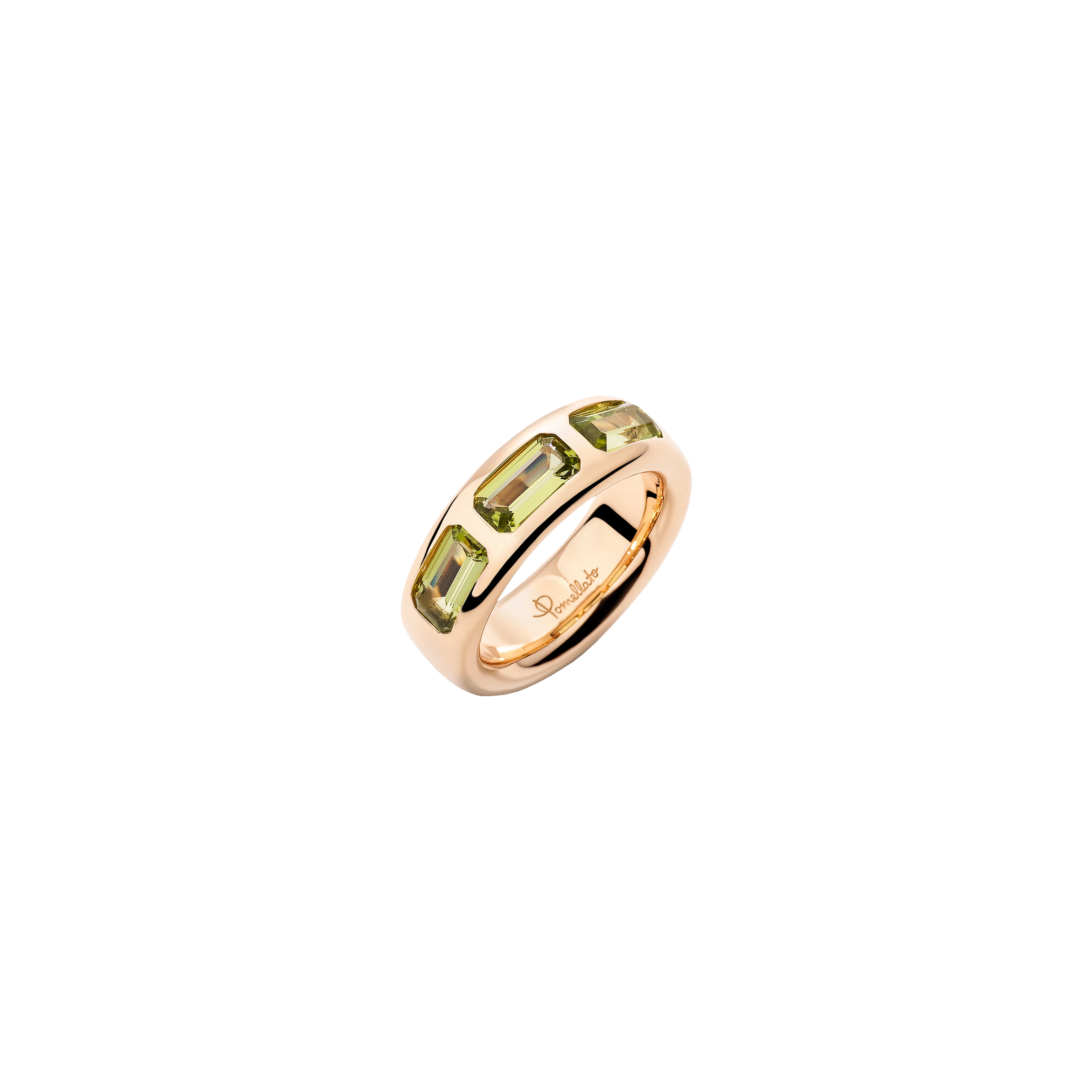 Pomellato | ANELLO ICONICA IN ORO ROSA E PERIDOTO - PAC3020O7000000EY (1)