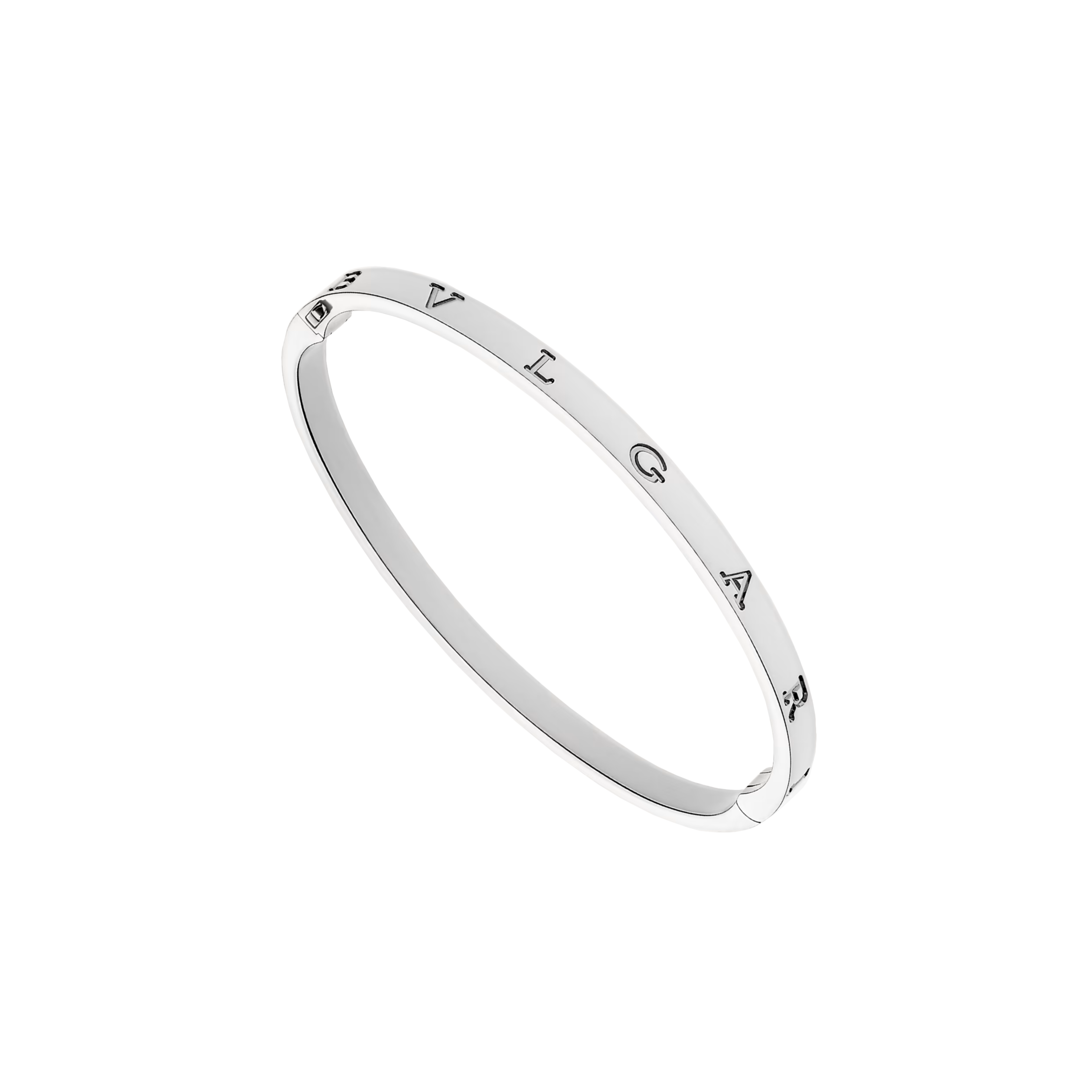 Bulgari | BRACCIALE BVLGARI BVLGARI IN ORO BIANCO - BR859969 - BR859969 (1)