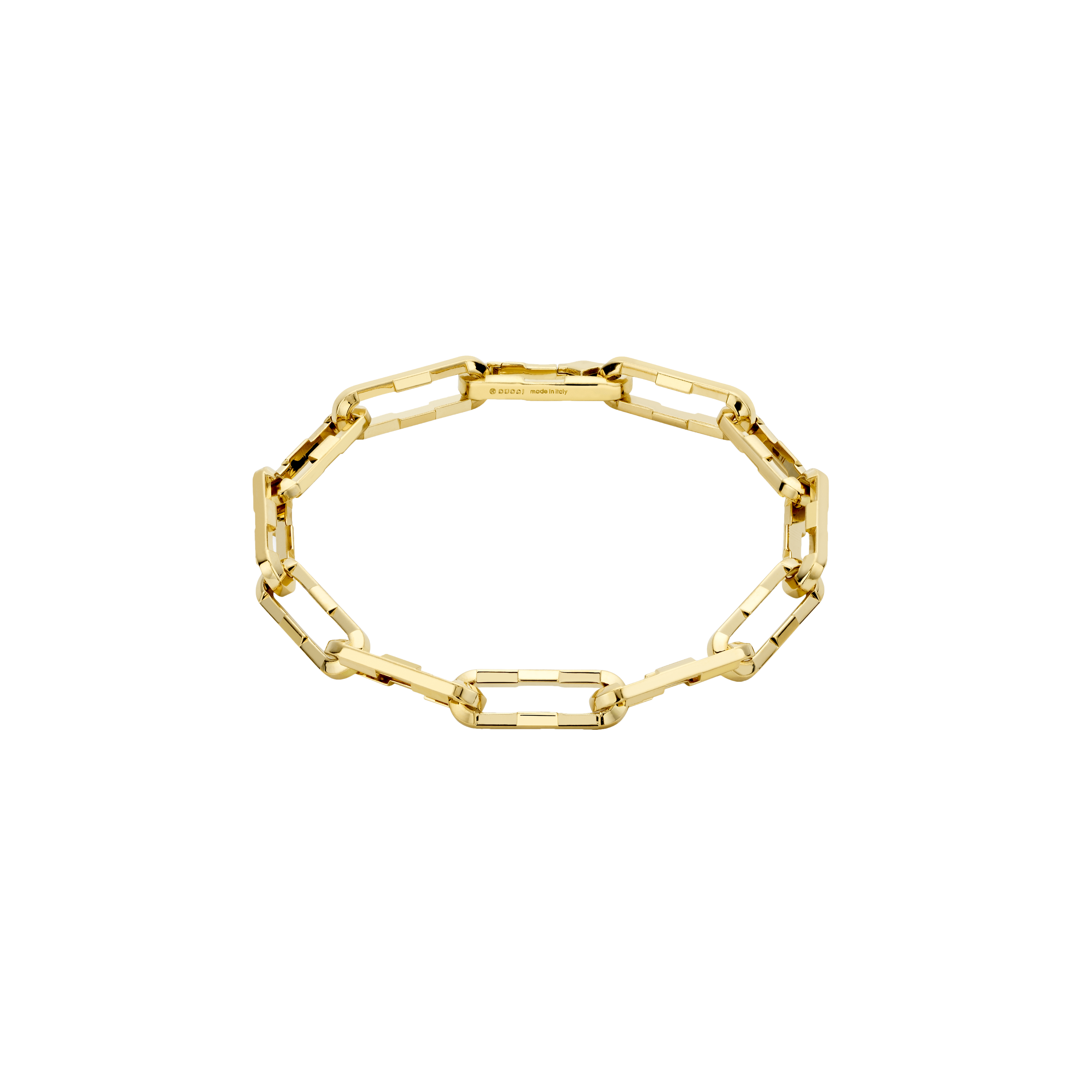 Gucci | BRACCIALE LINK TO LOVE IN ORO GIALLO - YBA744753001 - YBA744753001 (1)
