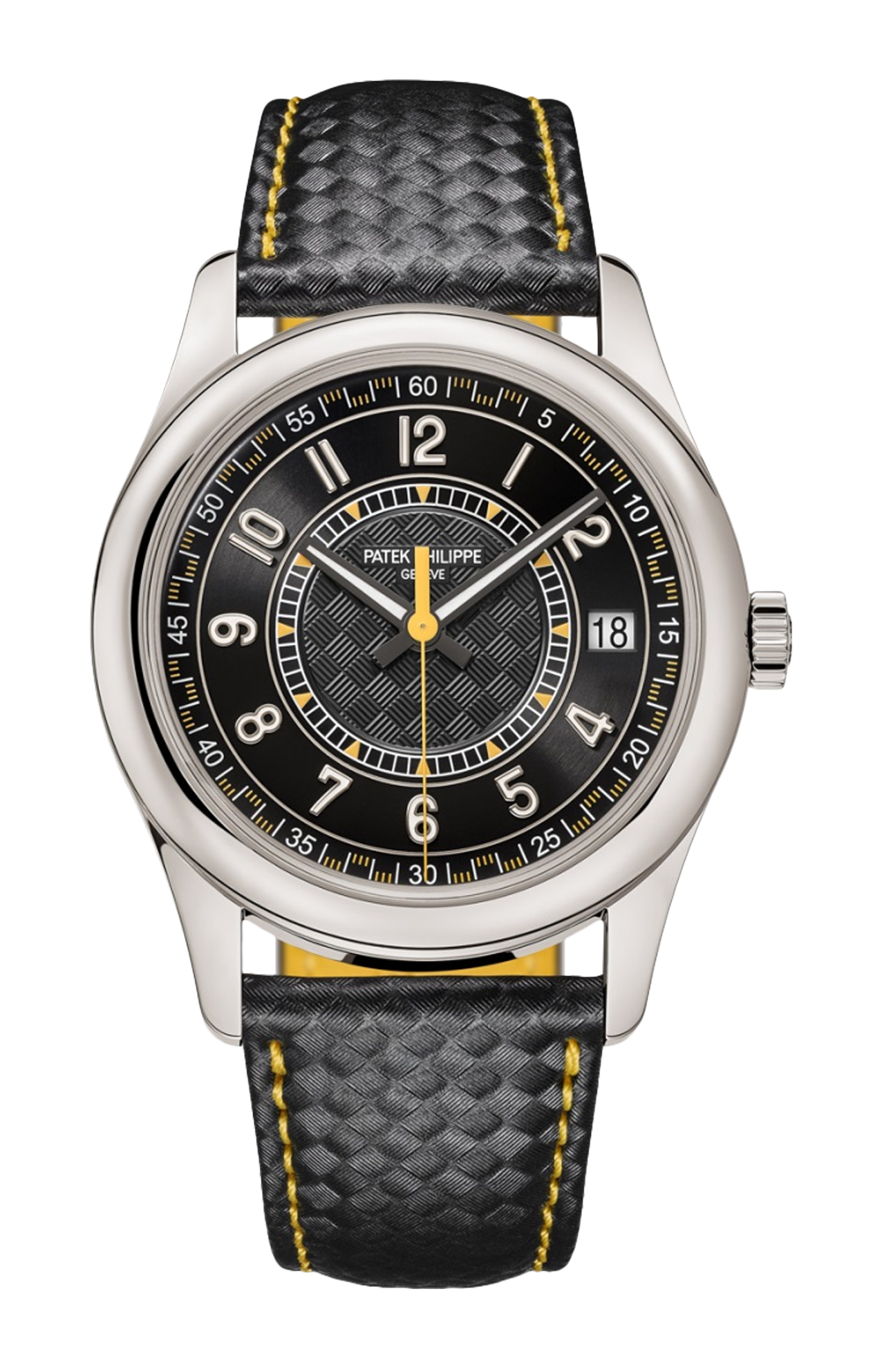 Patek Philippe | CALATRAVA DATARIO, SECONDI AL CENTRO, CARICA AUTOMATICA - 6007G-001 (1)