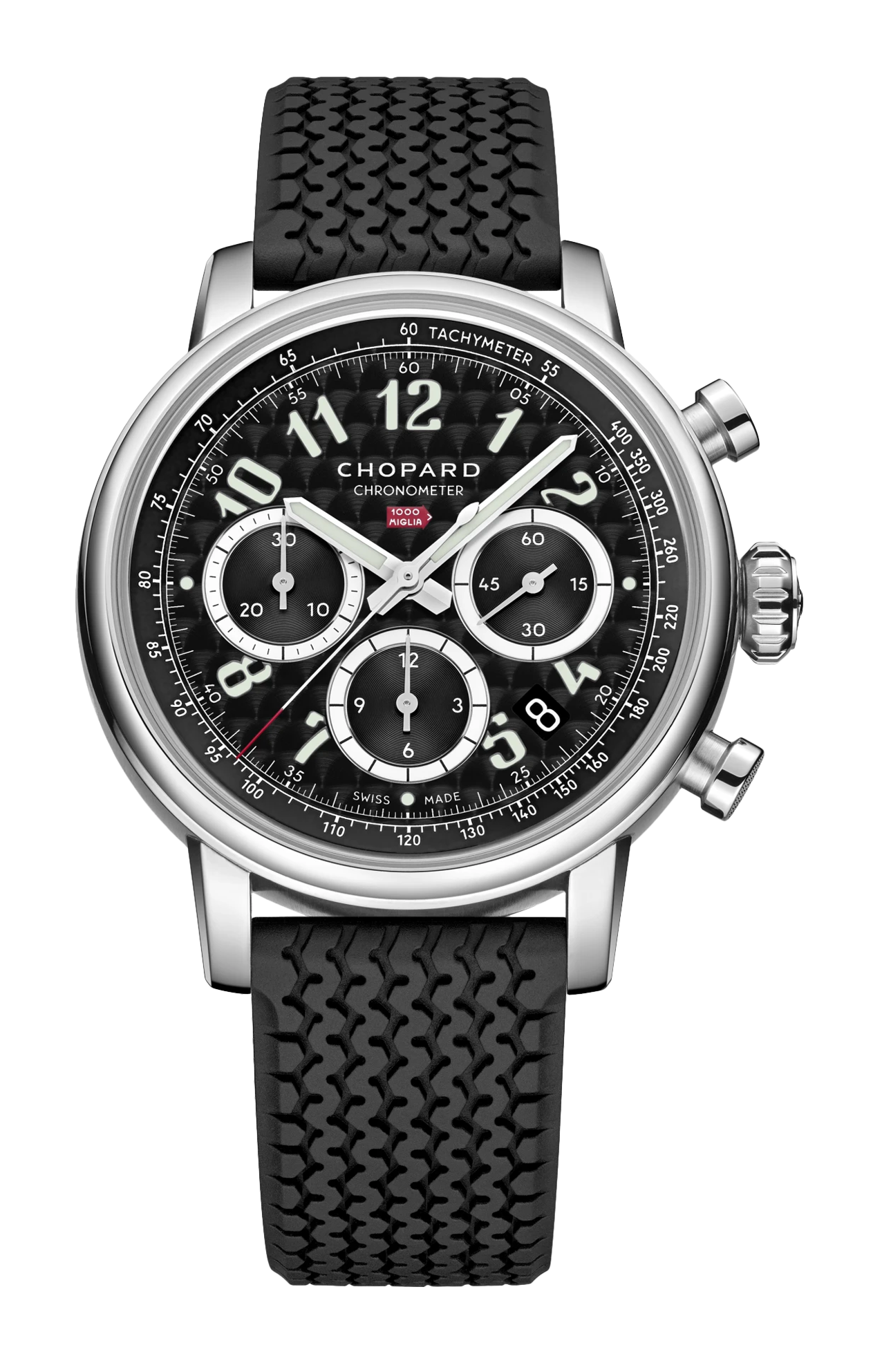 Chopard | MILLE MIGLIA CLASSIC CHRONOGRAPH  40,5 MM, AUTOMATICO, LUCENT STEEL&trade; - 168619 (1)