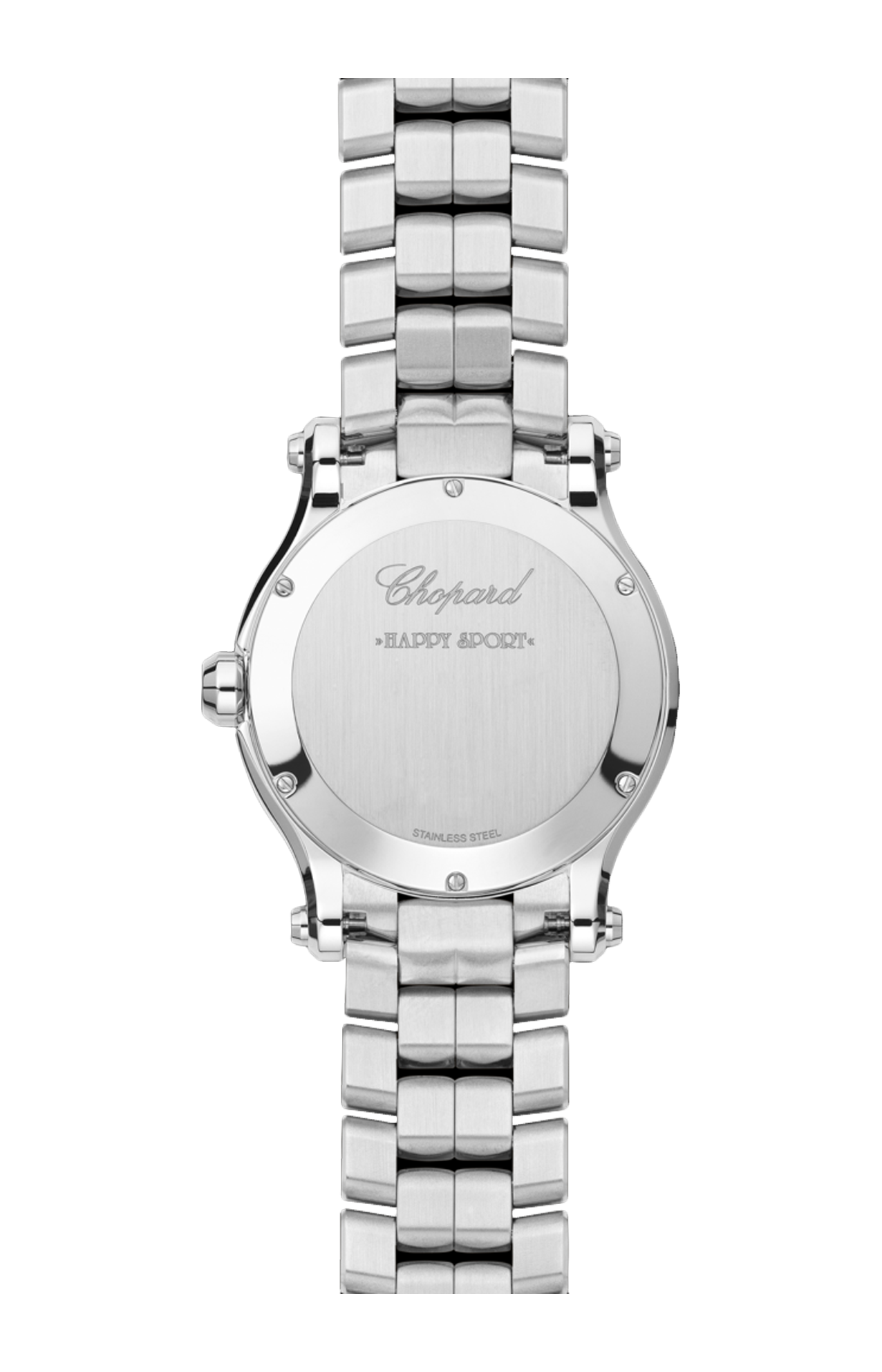 Chopard | HAPPY SPORT 36 MM, QUARZO, LUCENT STEEL&trade;, DIAMANTI - 278582 (2)