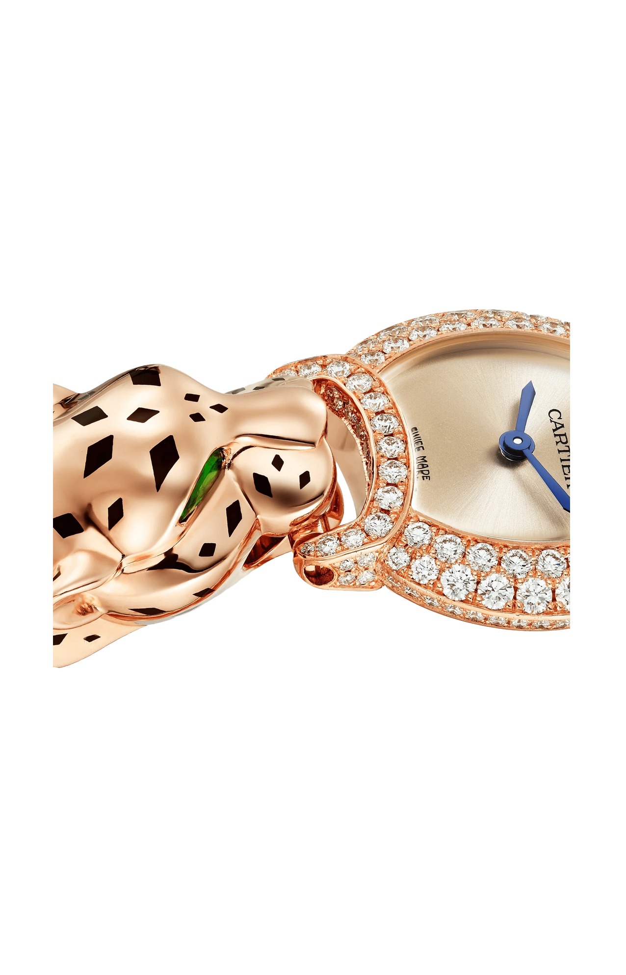 Cartier | LA PANTH&Egrave;RE DE CARTIER, ORO ROSA, DIAMANTI, TSAVORITE, QUARZO - HPI01732 (2)