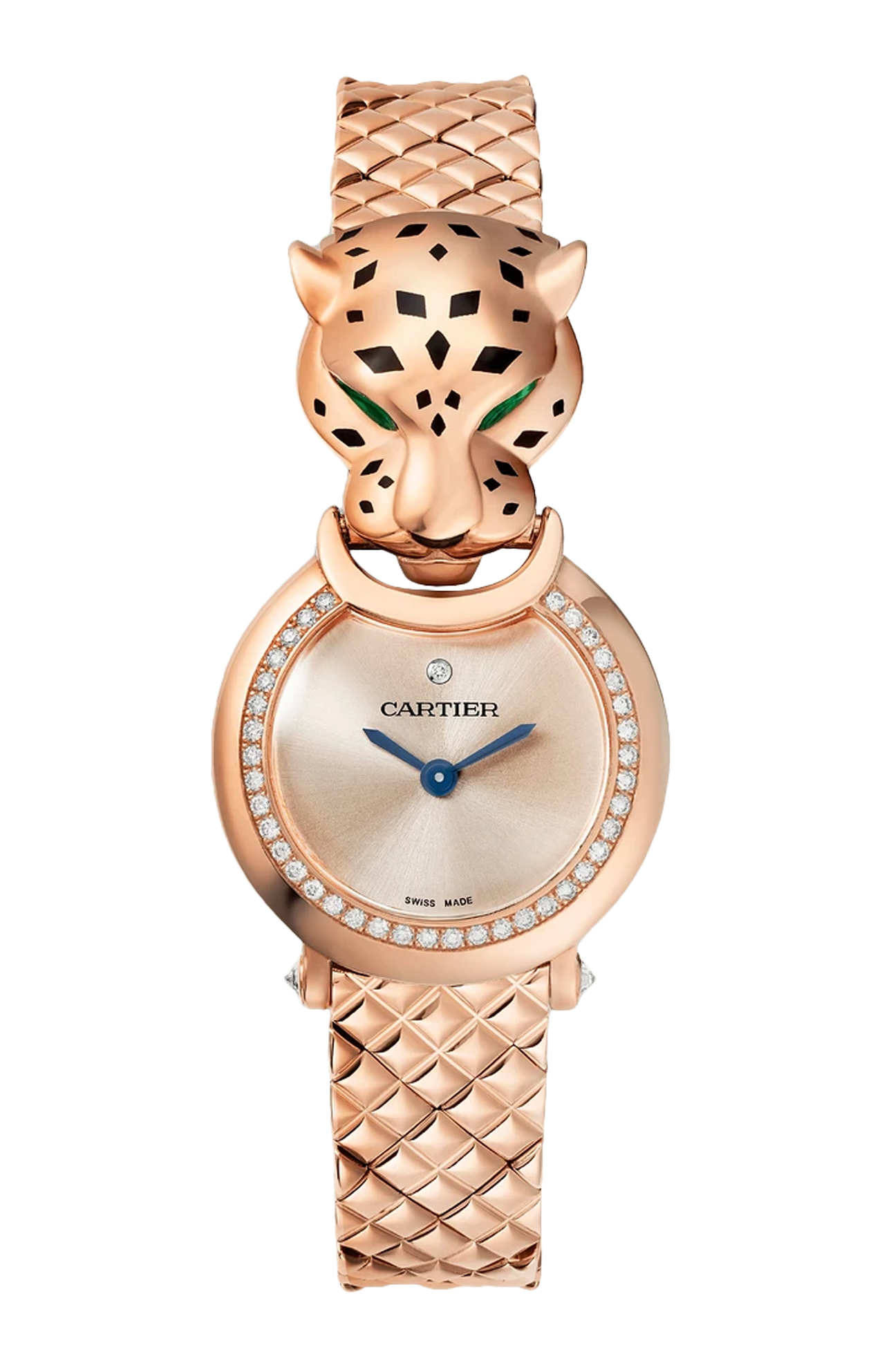 Cartier | LA PANTH&Egrave;RE DE CARTIER, ORO ROSA, DIAMANTI, TSAVORITE, QUARZO - HPI01726 (1)