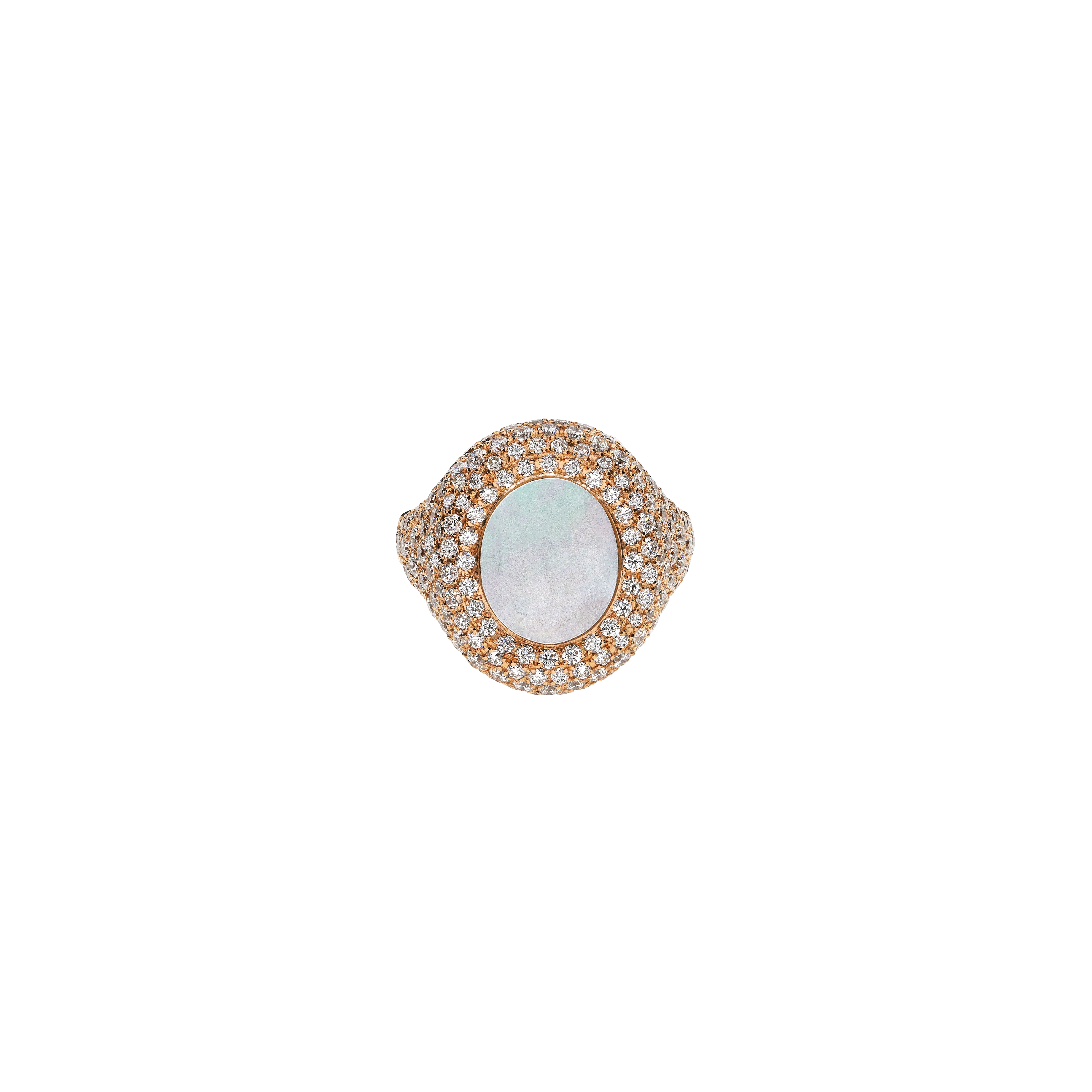 Bartorelli Italian Jewels | ANELLO IN ORO ROSA CON DIAMANTI E MADREPERLA - 1AN1480863/6 (2)