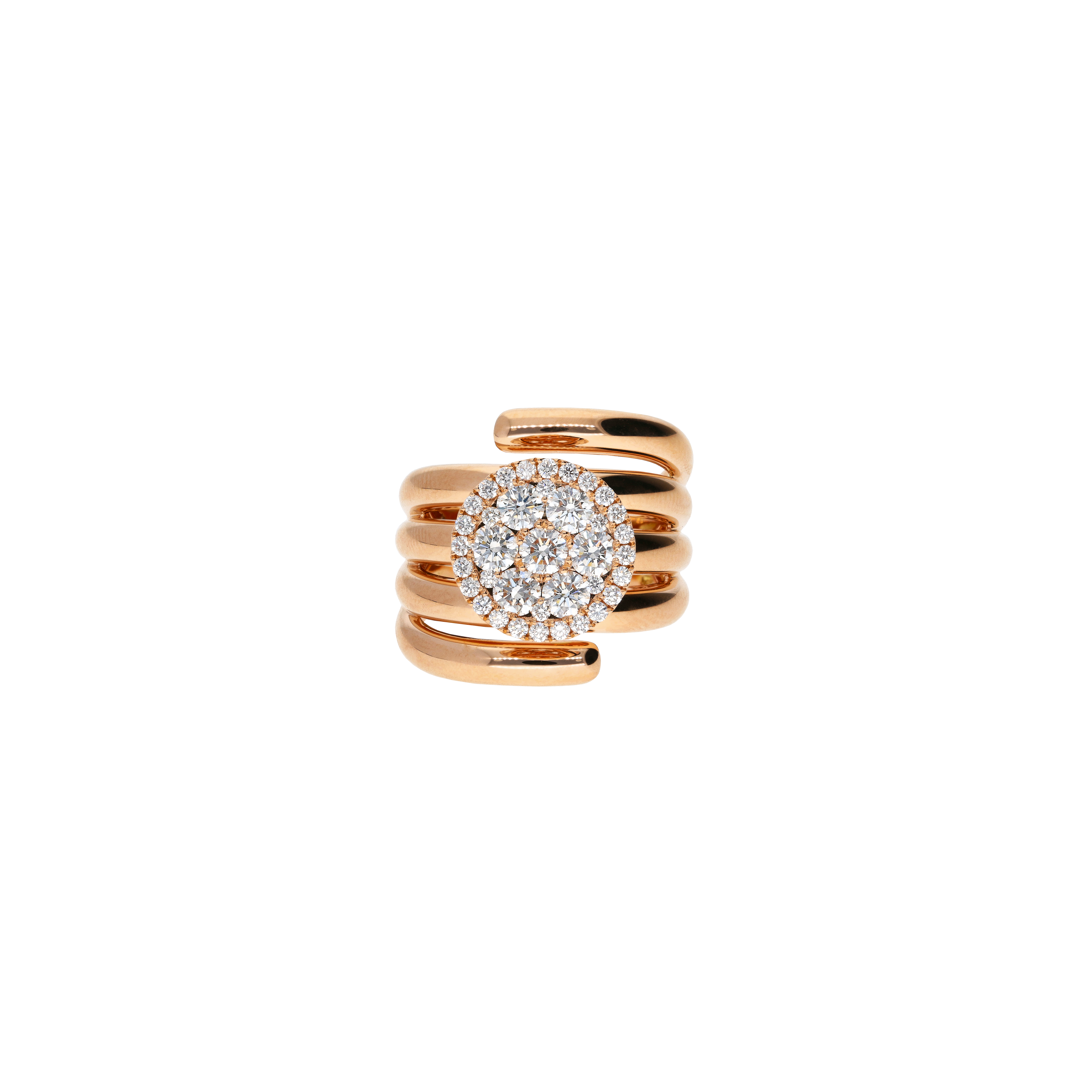 Bartorelli Italian Jewels | ANELLO IN ORO ROSA E DIAMANTI - 1AN0271654/1 (2)