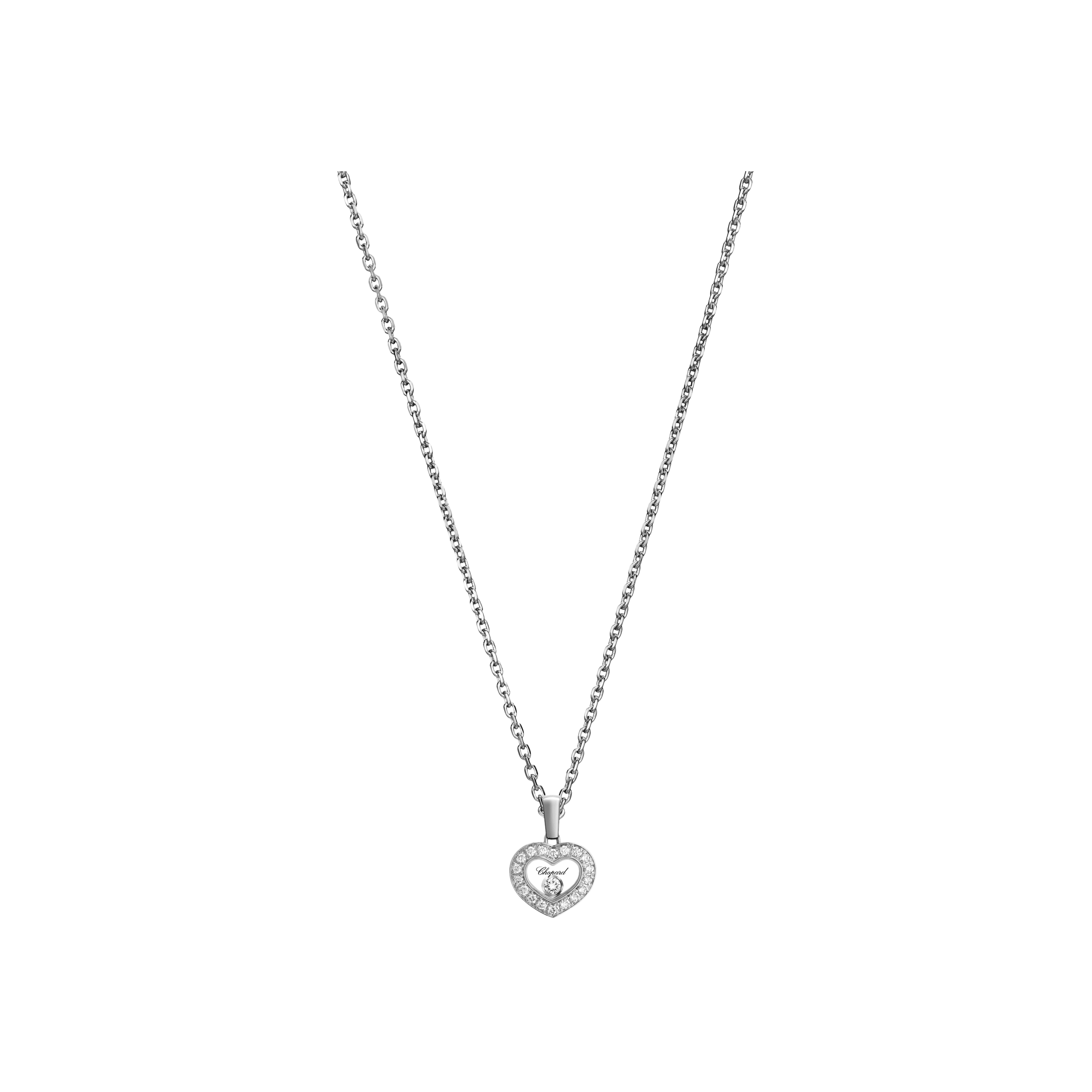 Chopard | CHOPARD - CIONDOLO HAPPY DIAMONS ICONS, ORO BIANCO ETICO, DIAMANTI - 79A054-1201 - 79A054 (1)