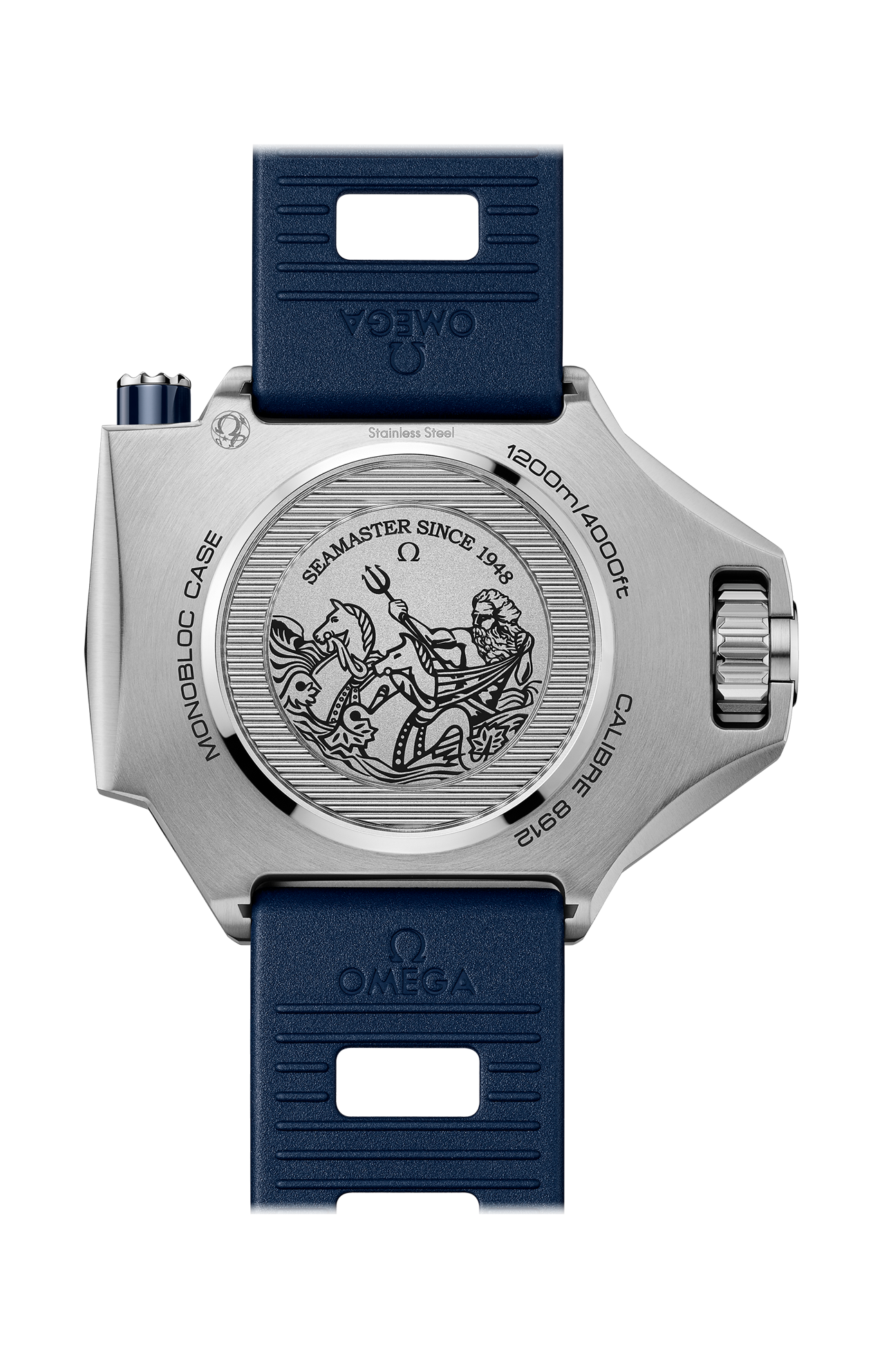 Omega | SEAMASTER PLOPROF 1200M 55 X 45 MM, O-MEGASTEEL SU CAUCCI&Ugrave; - 227.32.55.21.03.001 (2)