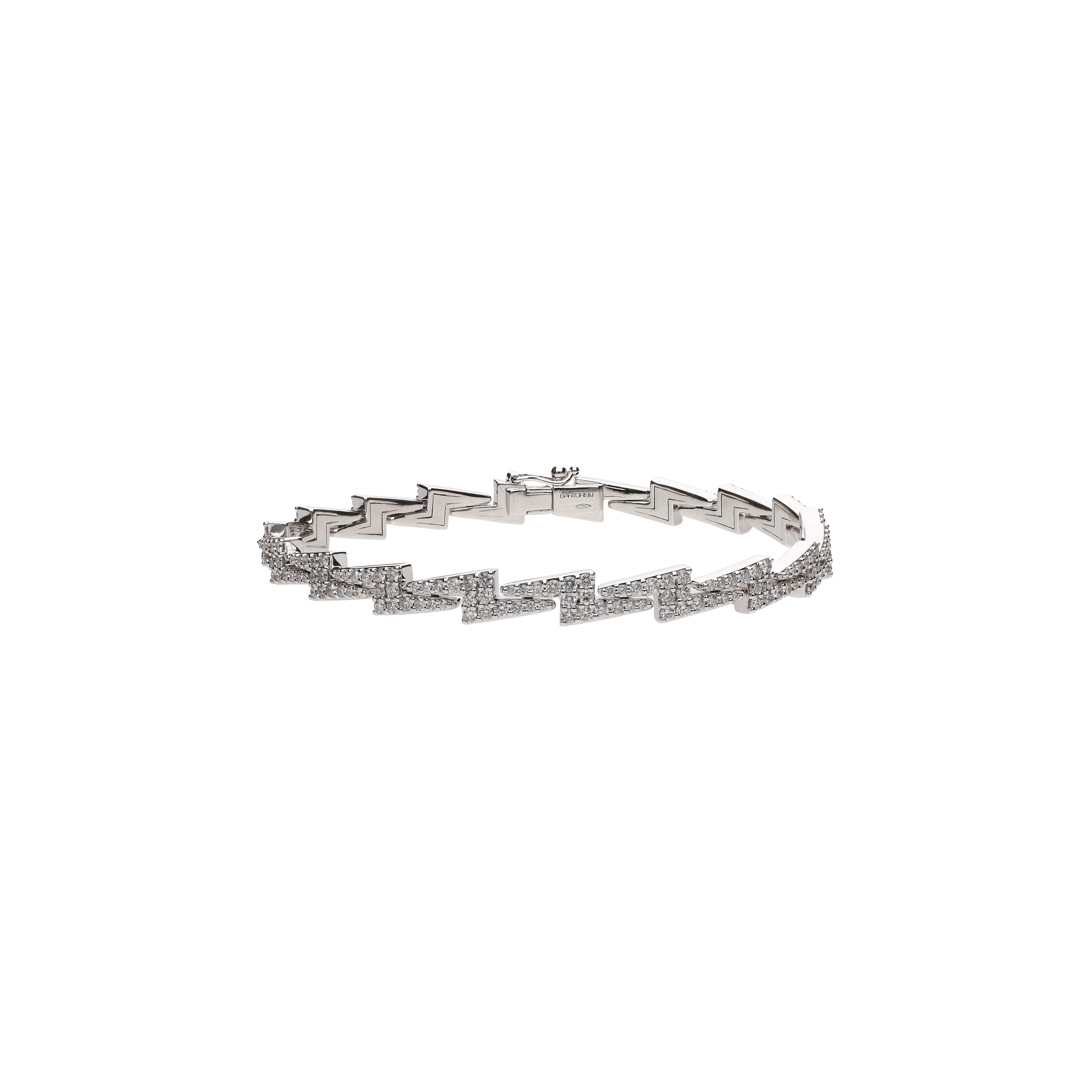 Bartorelli Italian Jewels | BRACCIALE IN ORO BIANCO FULL PAVE' DI DIAMANTI BIANCHI - VB29493DW (1)