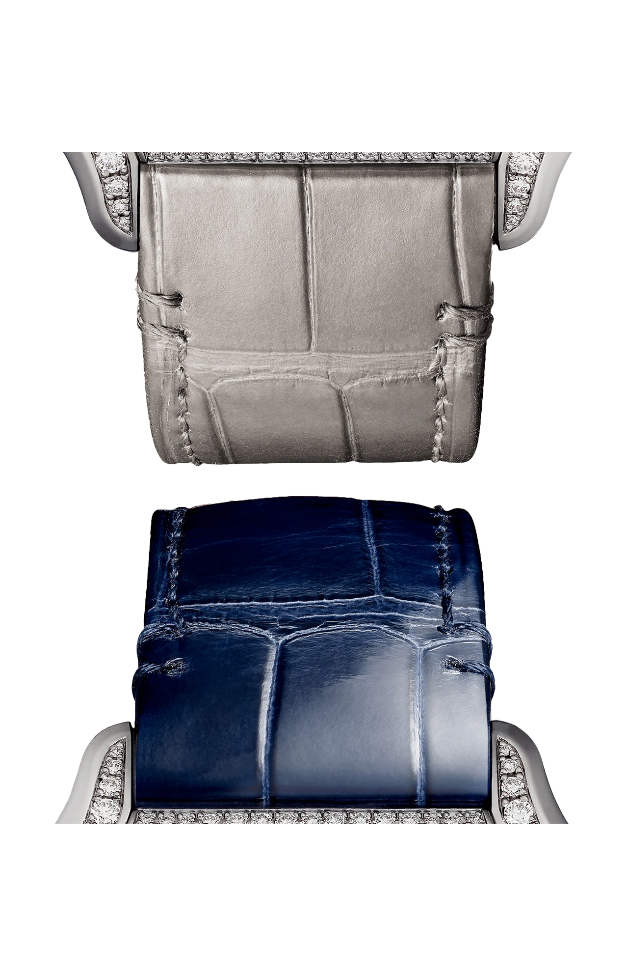 Cartier | SANTOS DE CARTIER MODELLO, MEDIO, ORO BIANCO, DIAMANTI, AUTOMATICO - WJSA0014 (3)