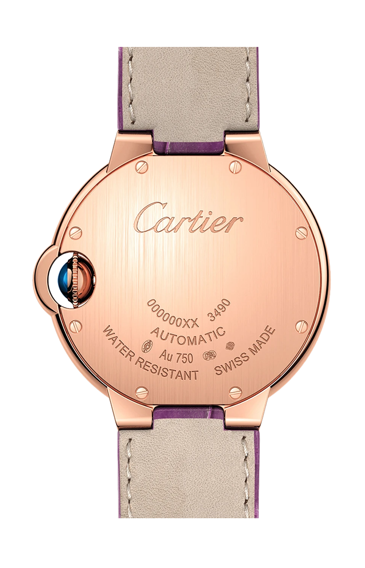 Cartier | BALLON BLEU DE CARTIER 33 MM, AUTOMATICO, ORO ROSA, DIAMANTI - WJBB0051 (2)