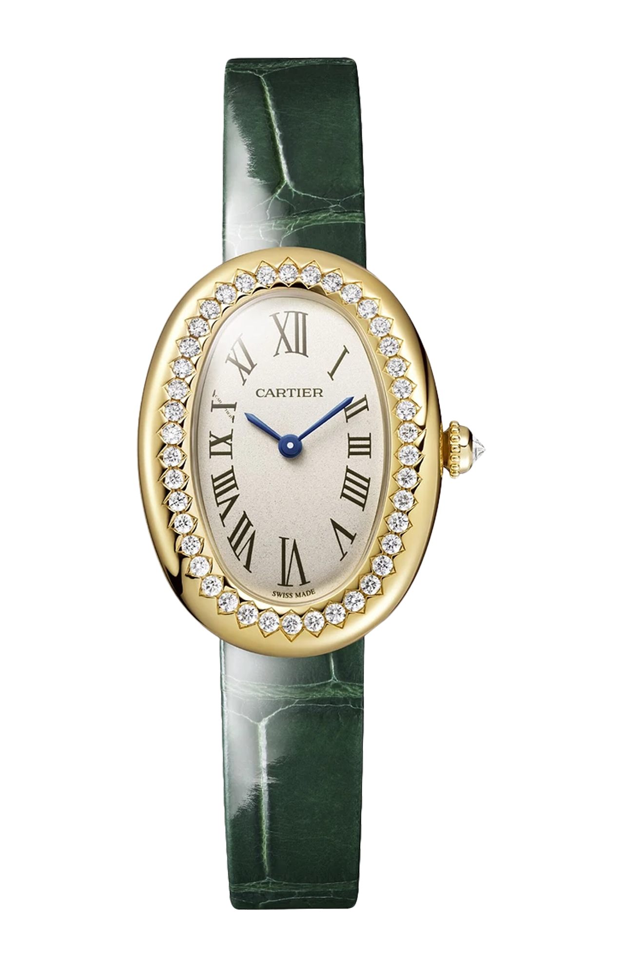 Cartier | BAIGNOIRE MODELLO PICCOLO, ORO GIALLO, DIAMANTI, QUARZO - WJBA0054 (1)