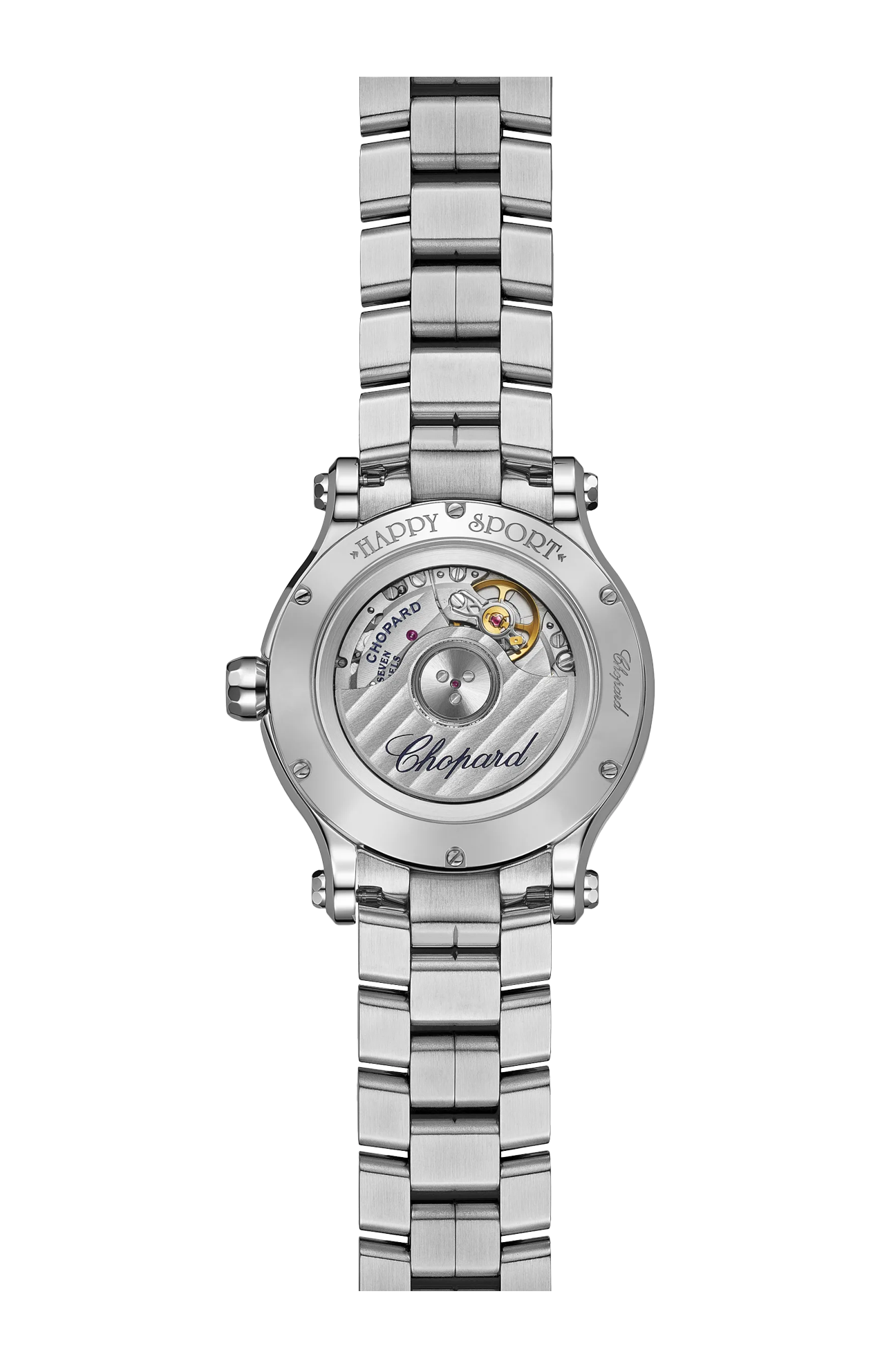 Chopard | HAPPY SPORT 33 MM, AUTOMATICO, LUCENT STEEL&trade;, DIAMANTI - 278608 (3)
